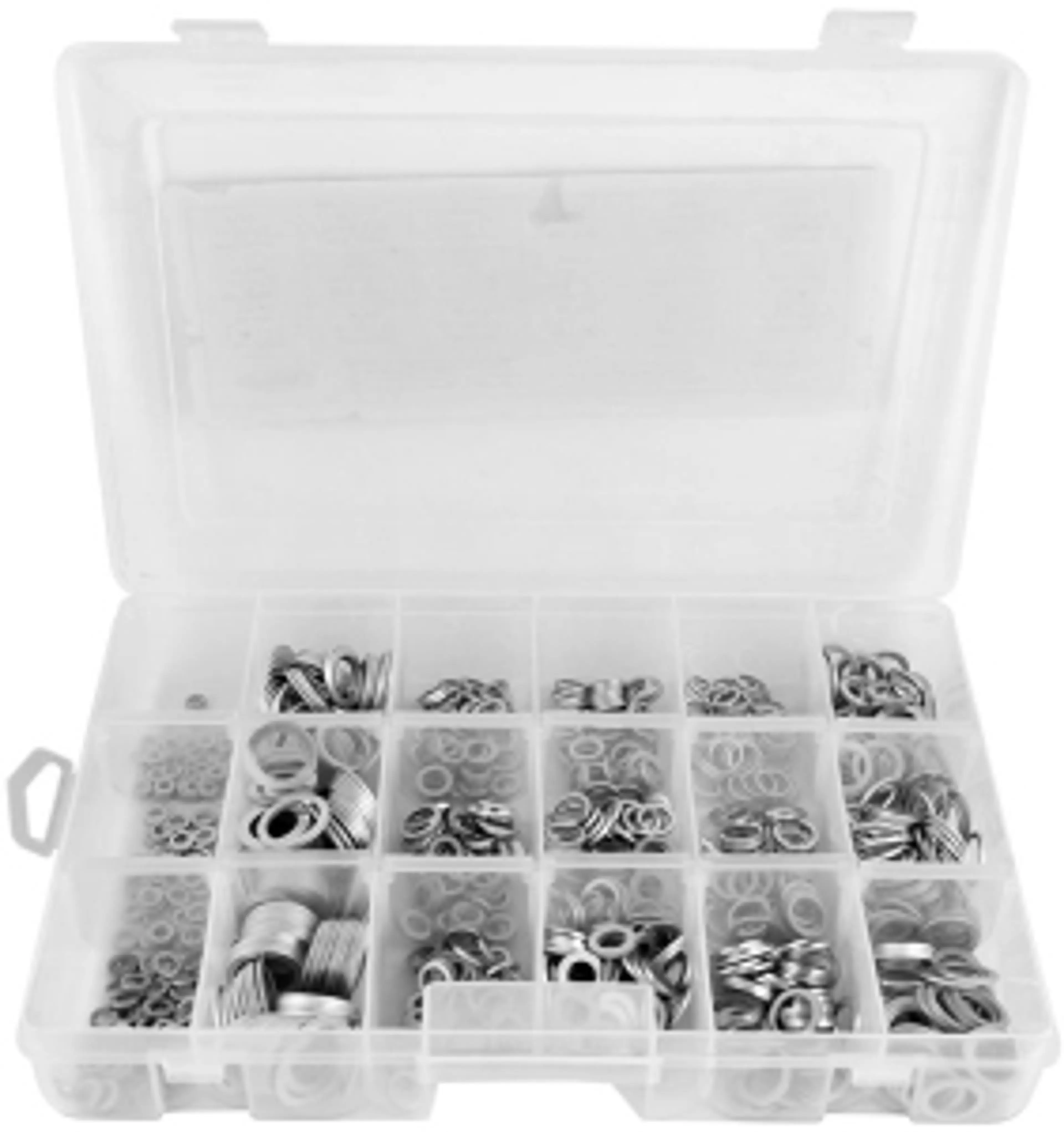 ESTUCHE DE ARANDELAS DE ALUMINIO...