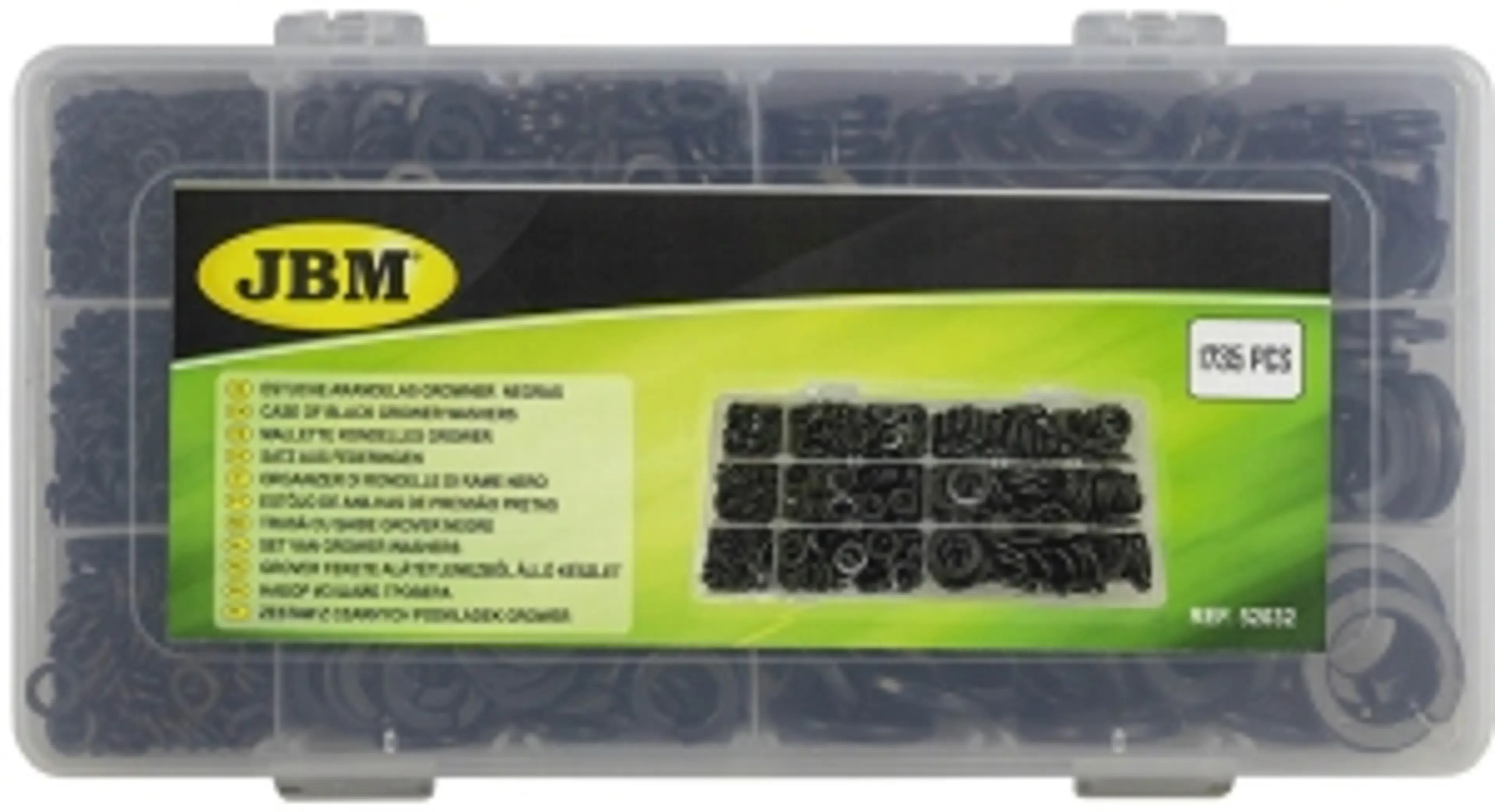 ESTUCHE ARANDELAS GROWER NEGRAS...