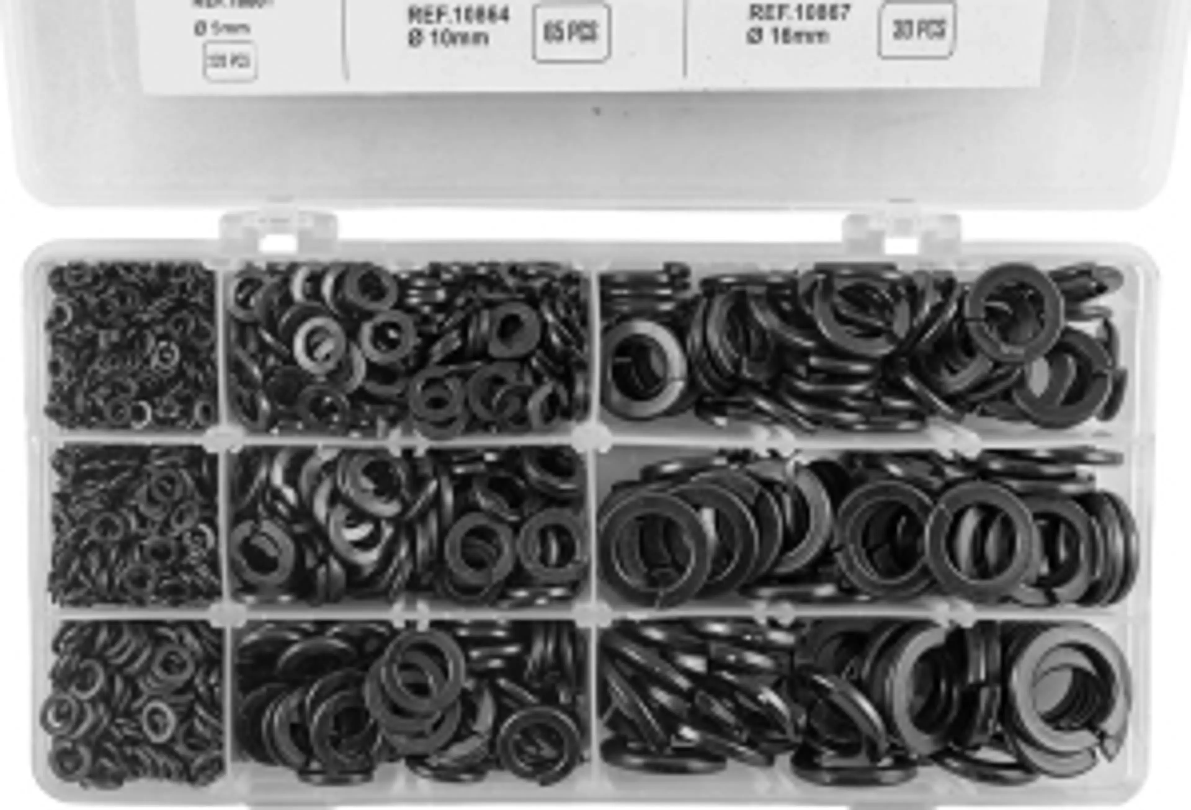 ESTUCHE ARANDELAS GROWER NEGRAS...