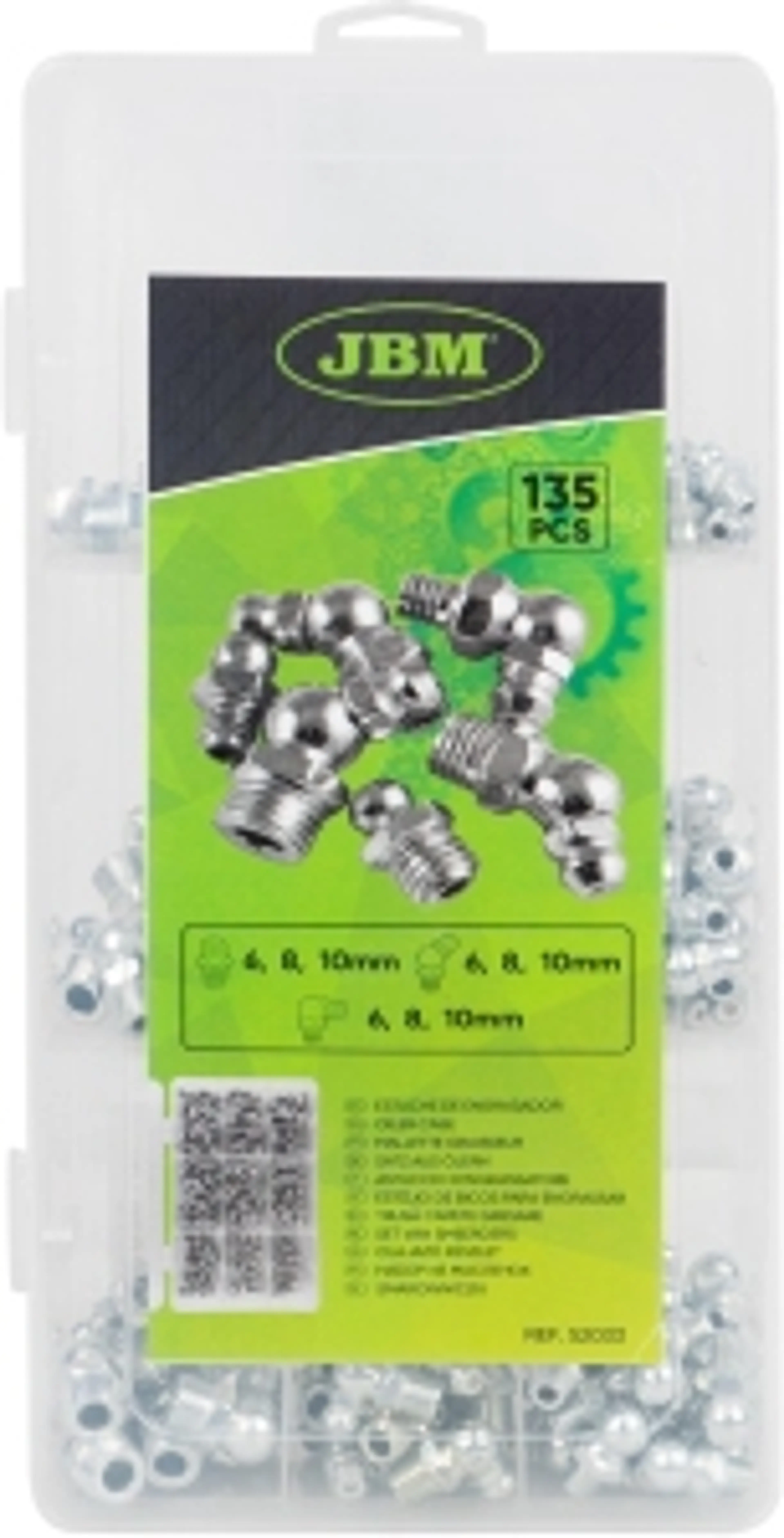 ESTUCHE DE ENGRASADOR 135PCS