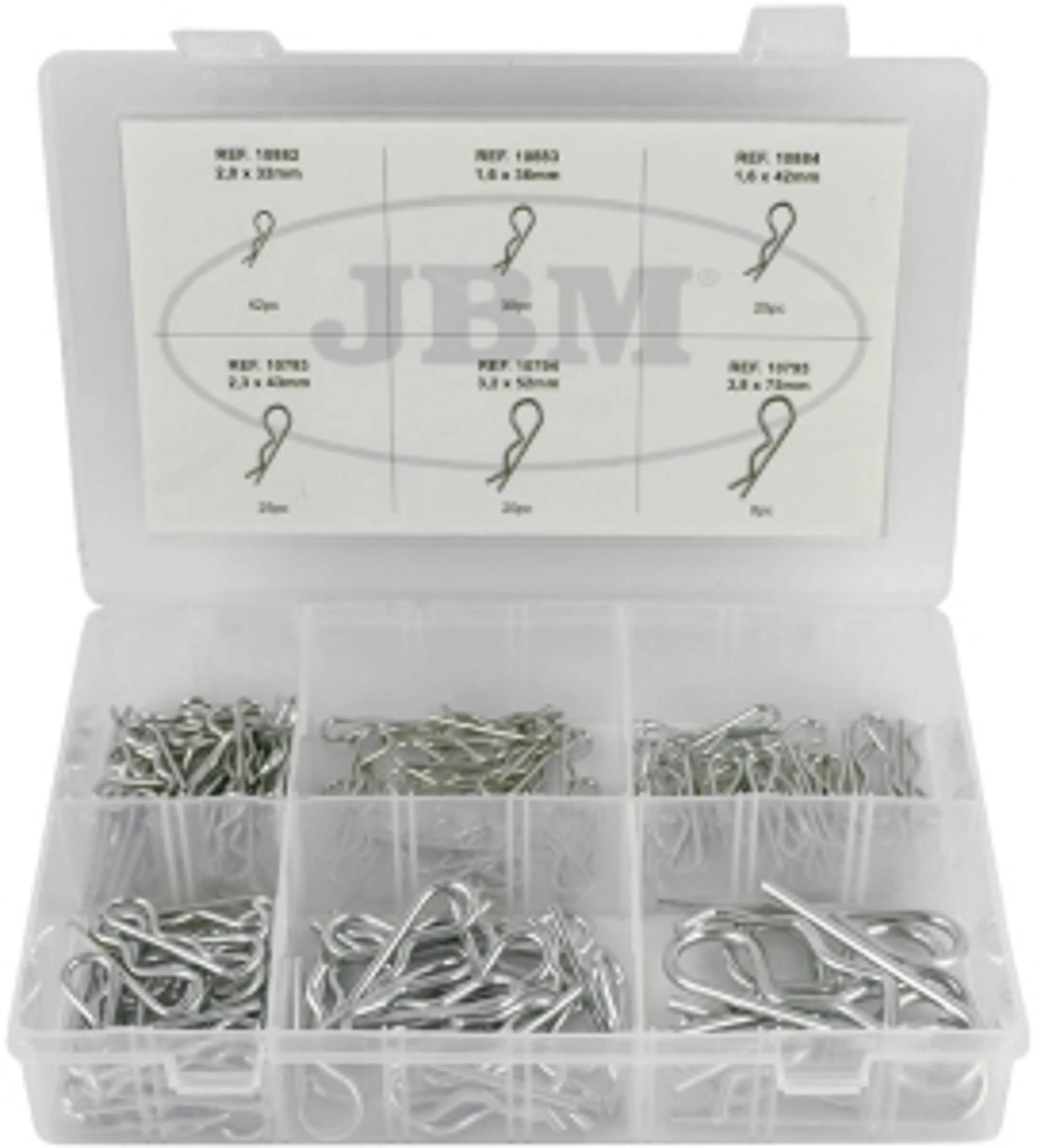 ESTUCHE DE CLIPS EN R 150PCS