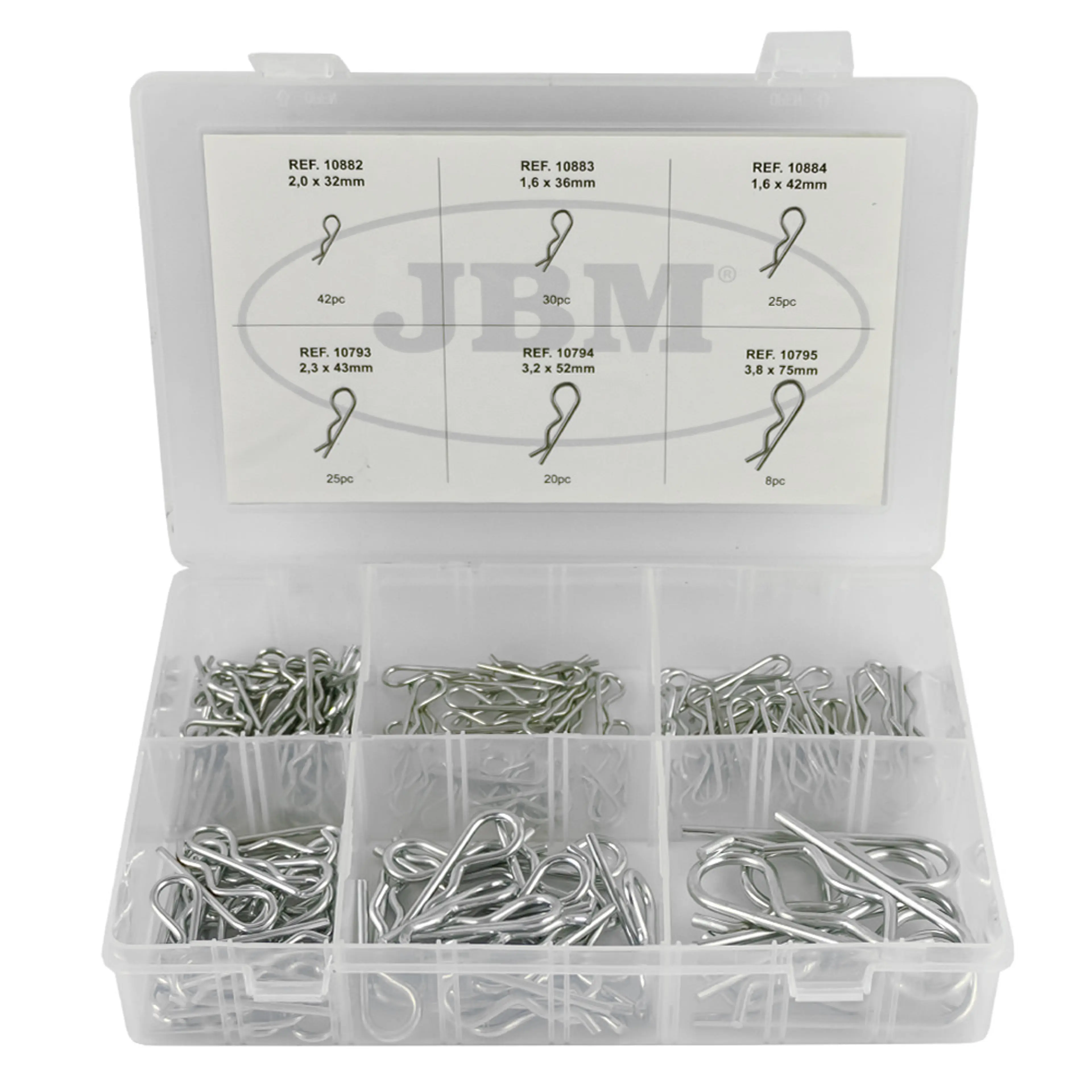 ESTUCHE DE CLIPS EN R 150PCS