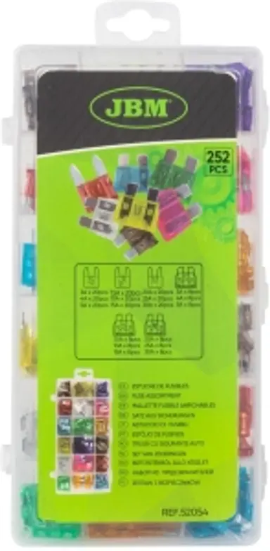 ESTUCHE DE FUSIBLES 252PCS