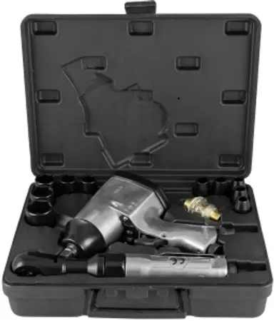 ESTUCHE DE 16 PIEZAS CON PISTOLA Y.