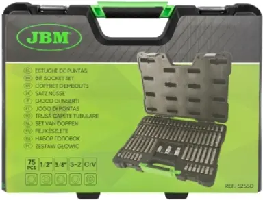 MALETÍN DE PUNTAS 75 PIEZAS...