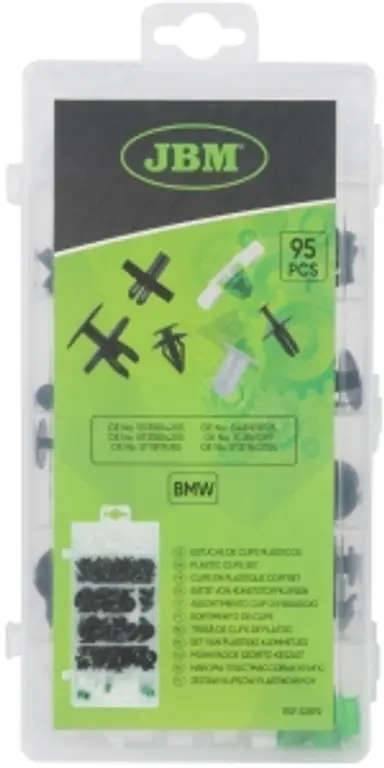 ESTUCHE DE CLIPS PLÁSTICOS BMW...