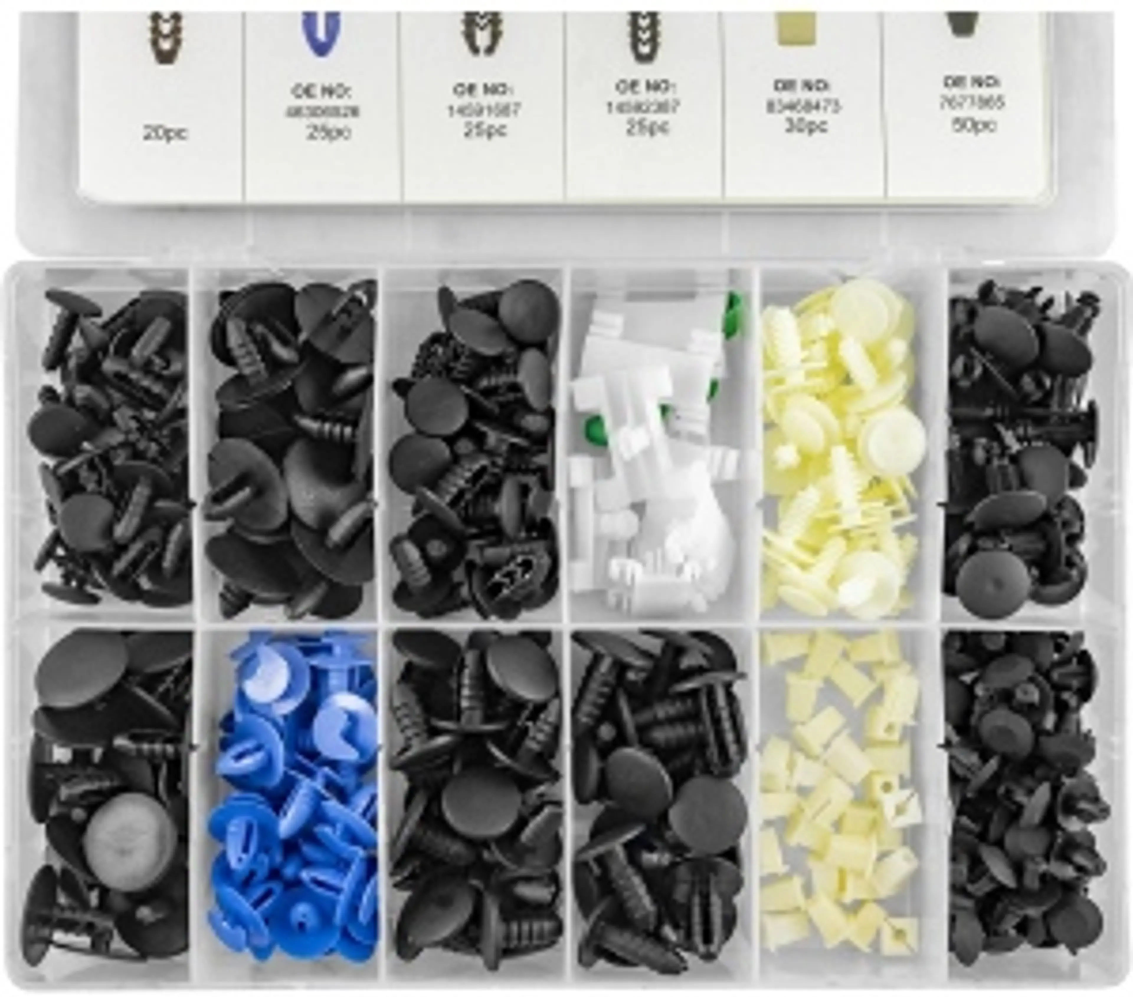 ESTUCHE DE CLIPS PLÁSTICOS FIAT...