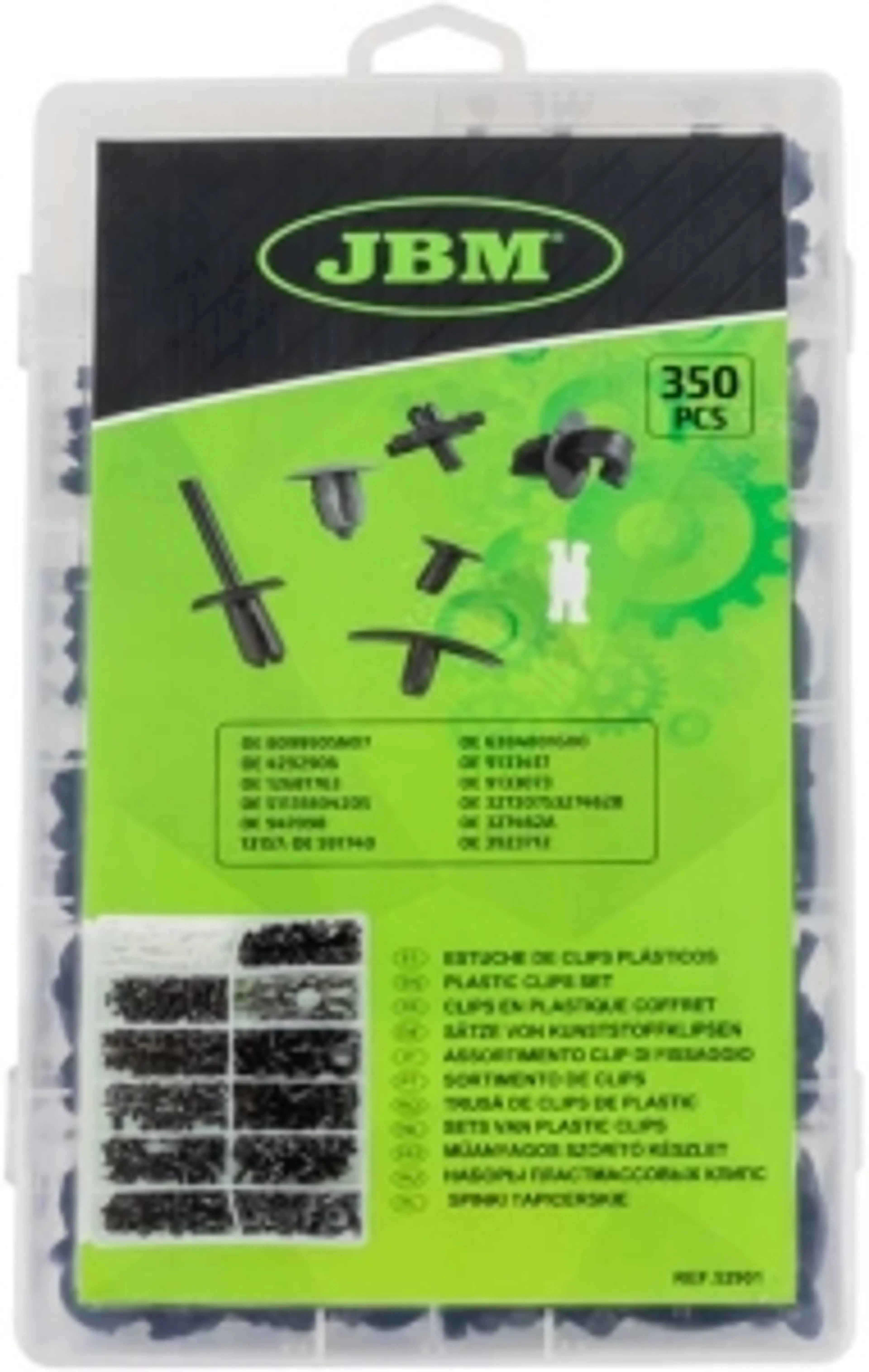 ESTUCHE DE CLIPS PLÁSTICOS VOLVO...