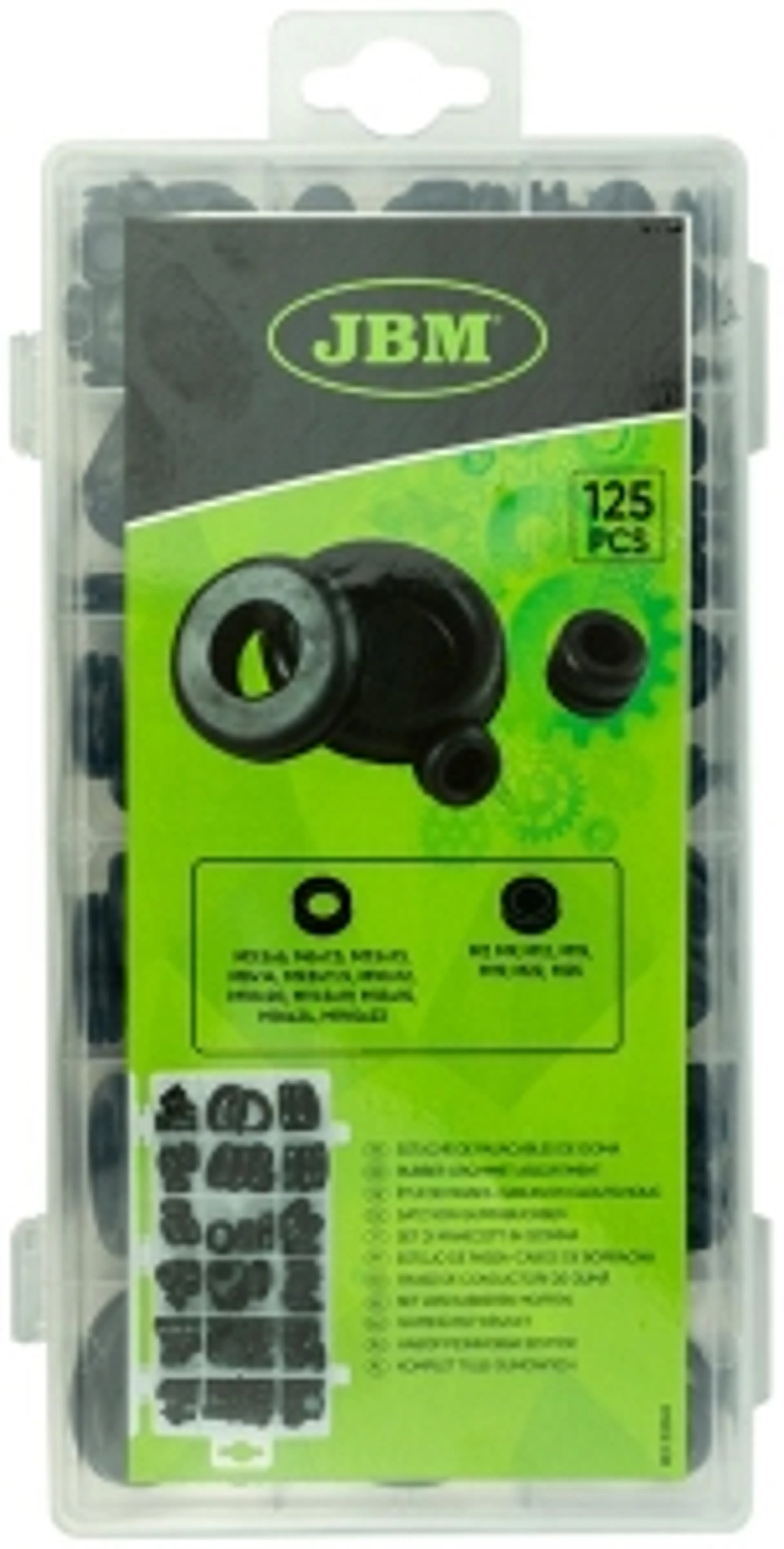 ESTUCHE DE PASACABLES DE GOMA...