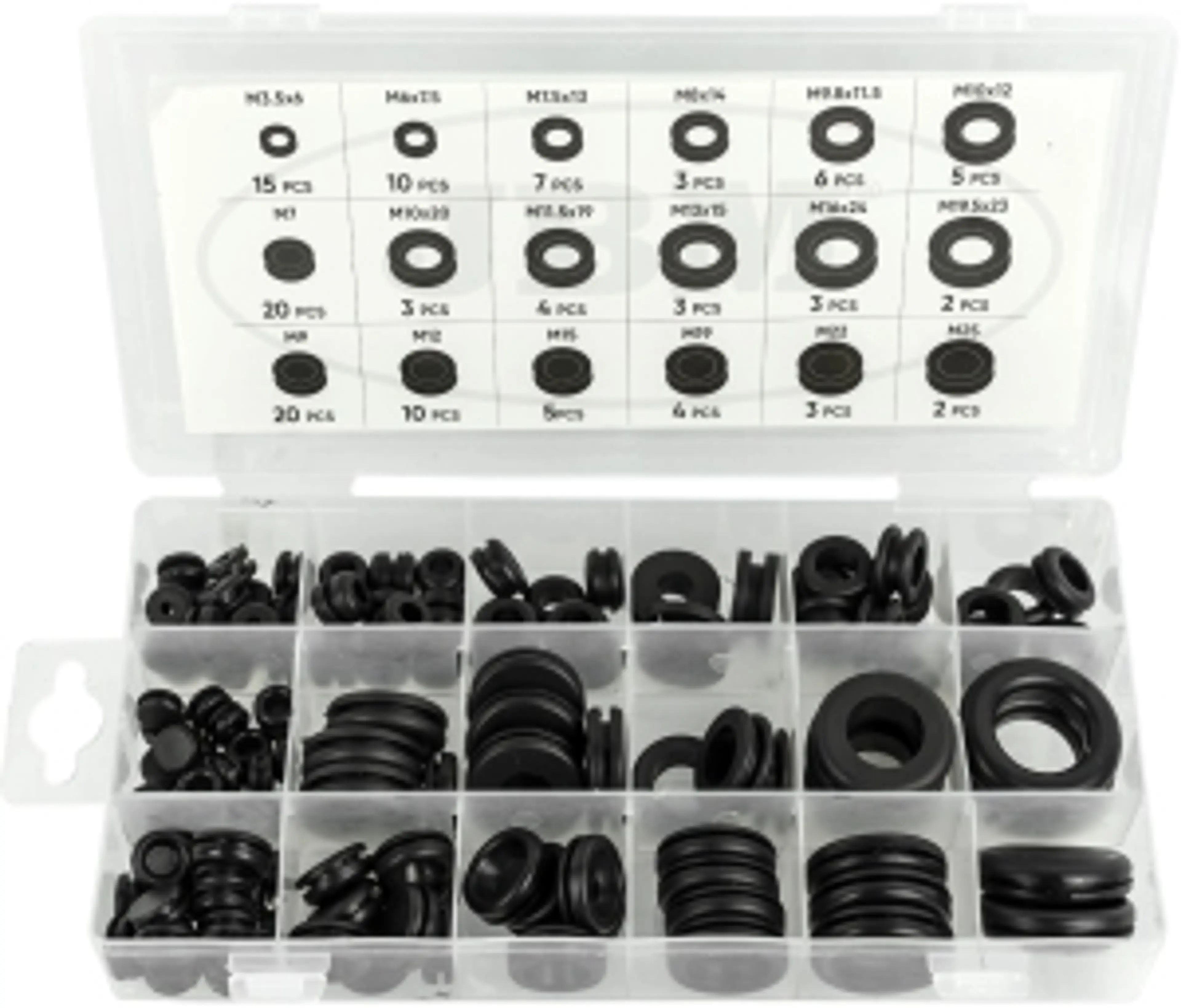 ESTUCHE DE PASACABLES DE GOMA...