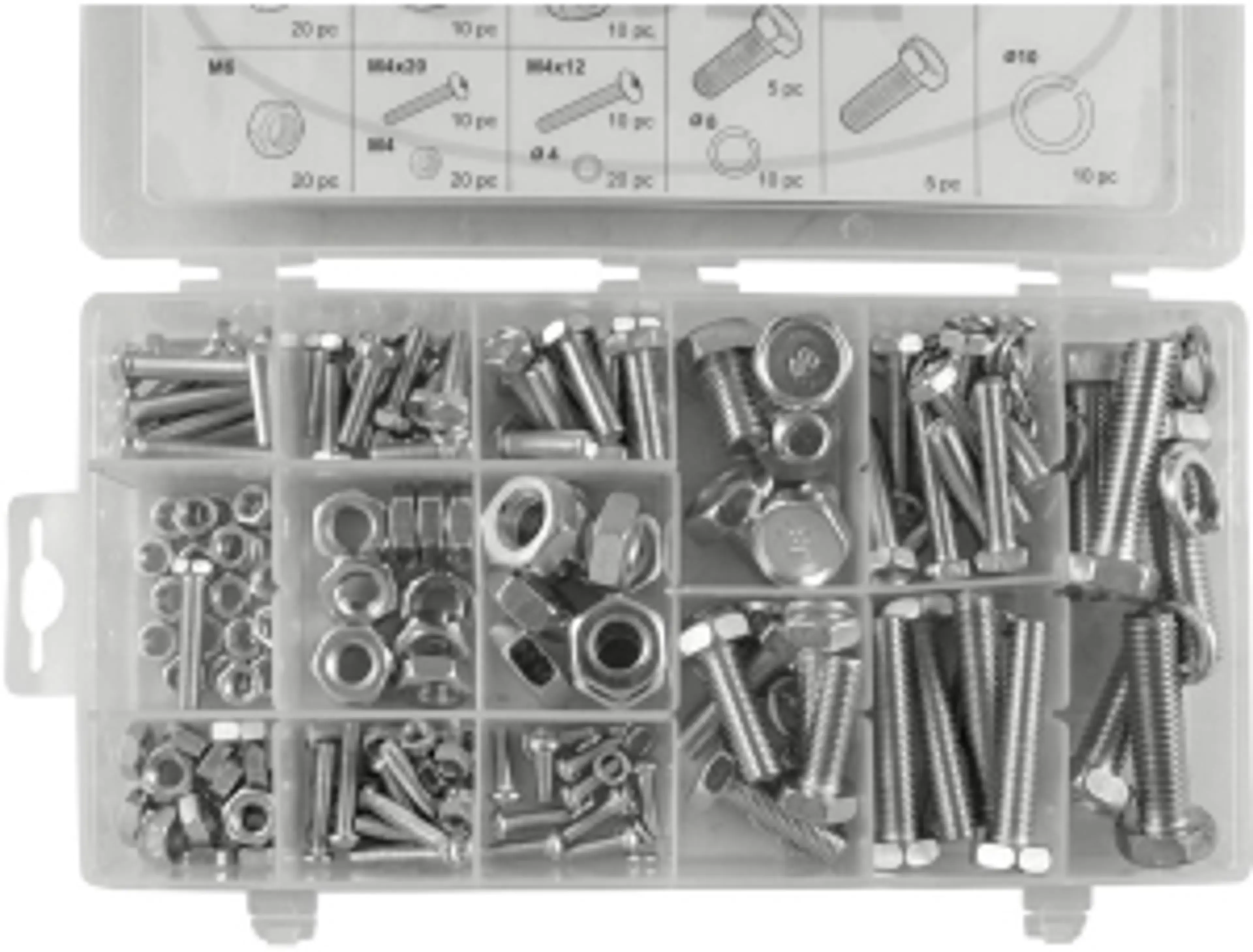 ESTUCHE DE TORNILLOS Y TUERCAS...