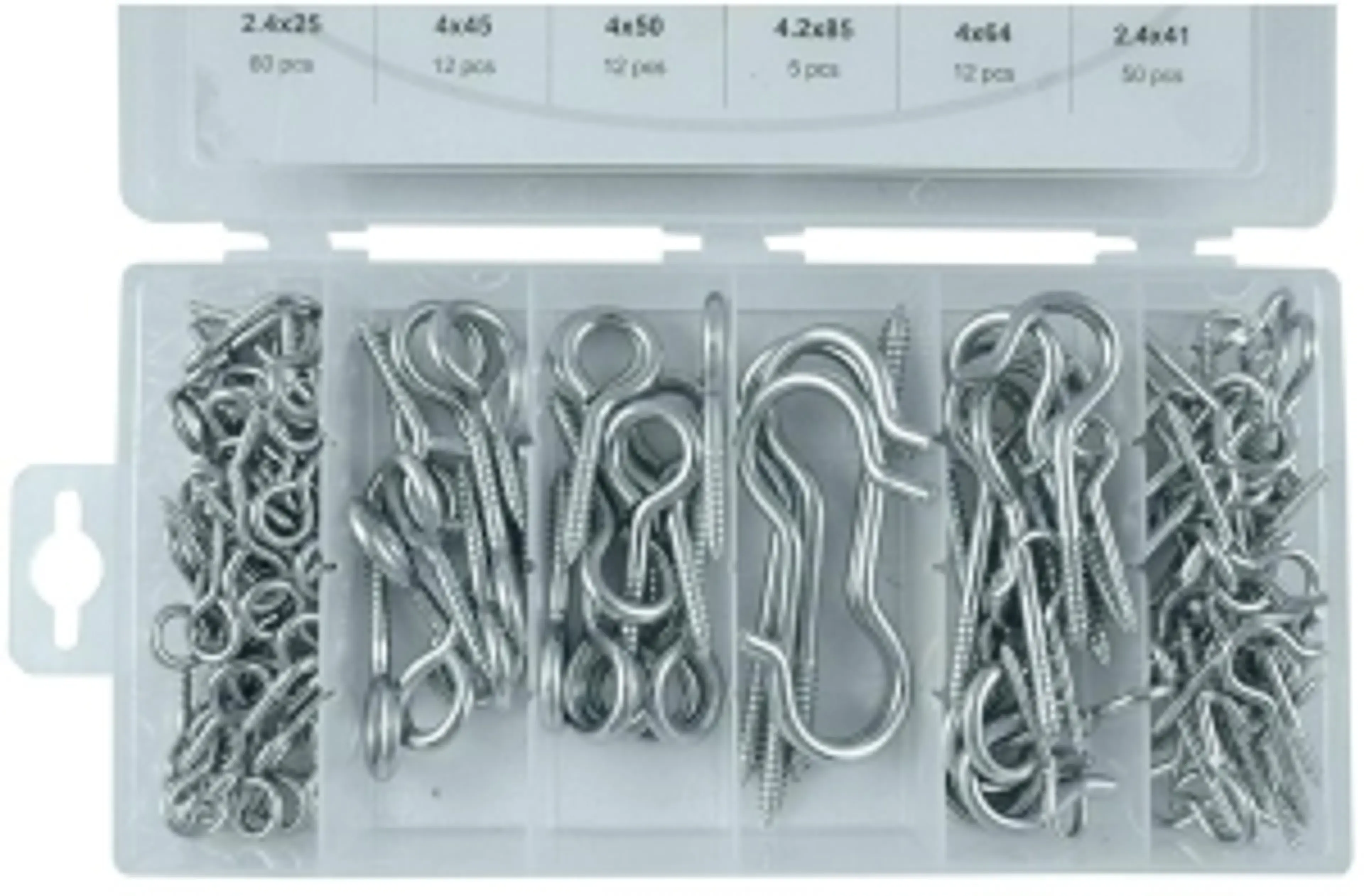 ESTUCHE DE TORNILLOS DE GANCHO...