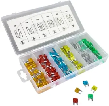 ESTUCHE DE MINI FUSIBLES 120PCS