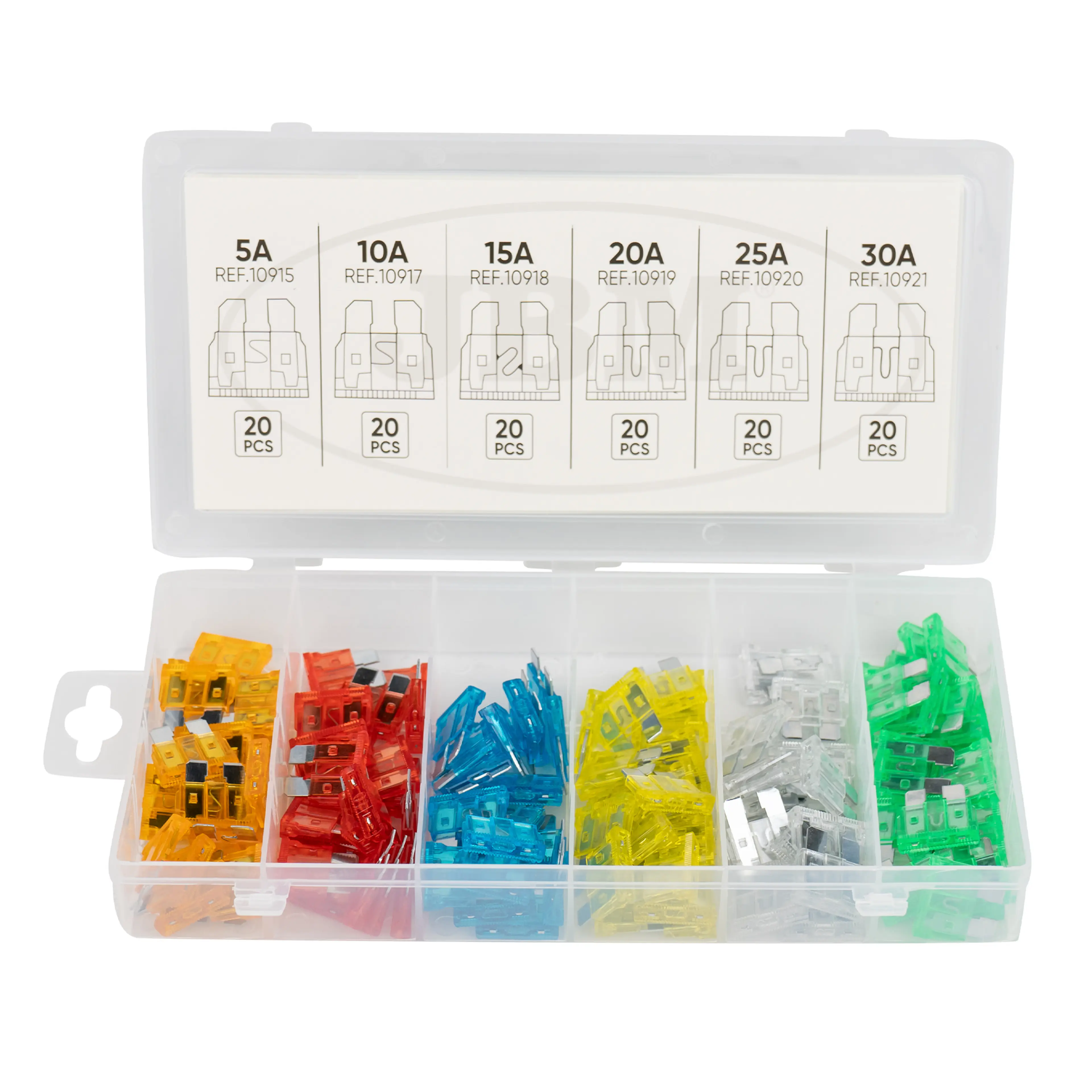 ESTUCHE DE FUSIBLES 120PCS