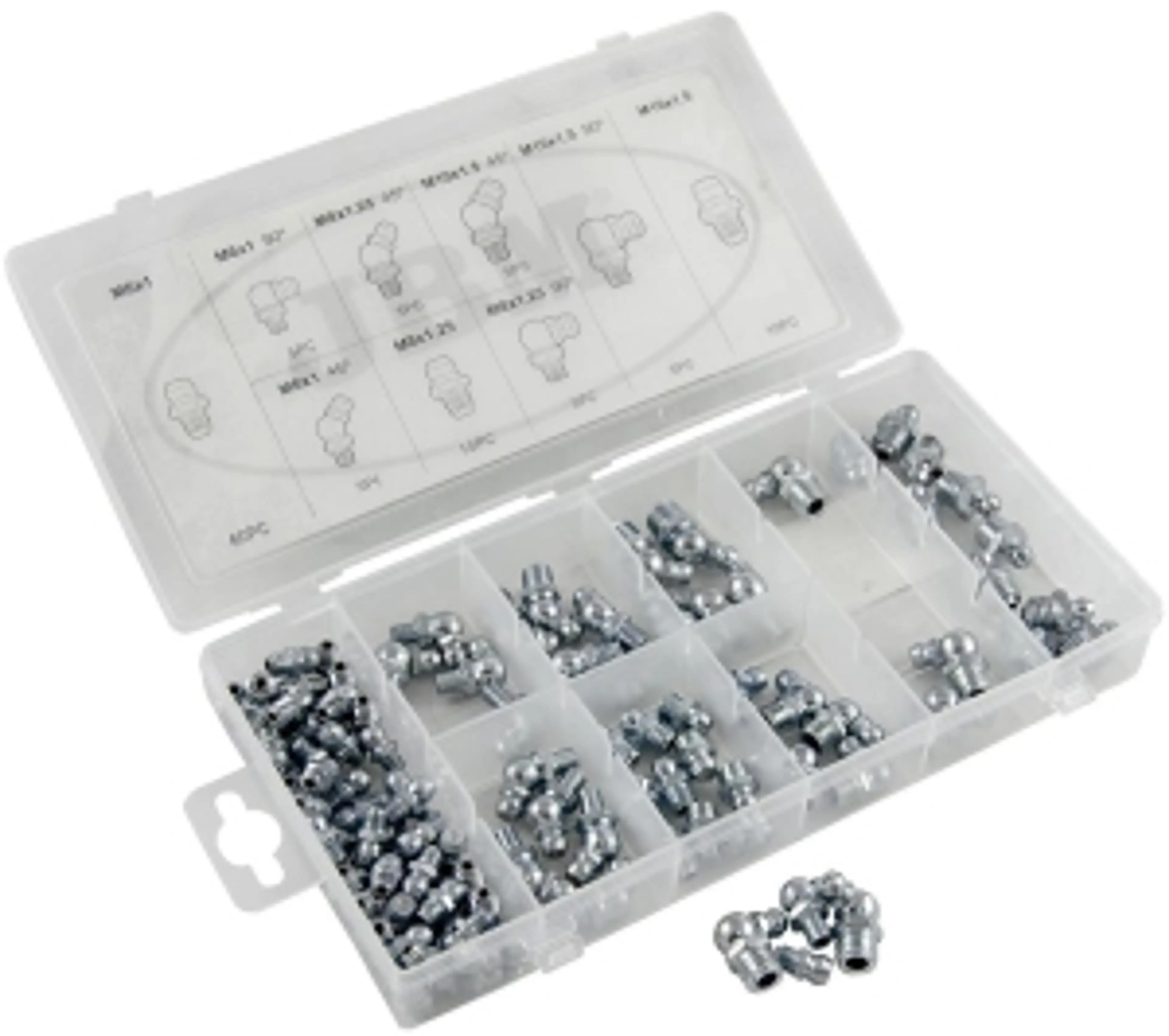 SURTIDO DE ENGRASADORES 110PCS