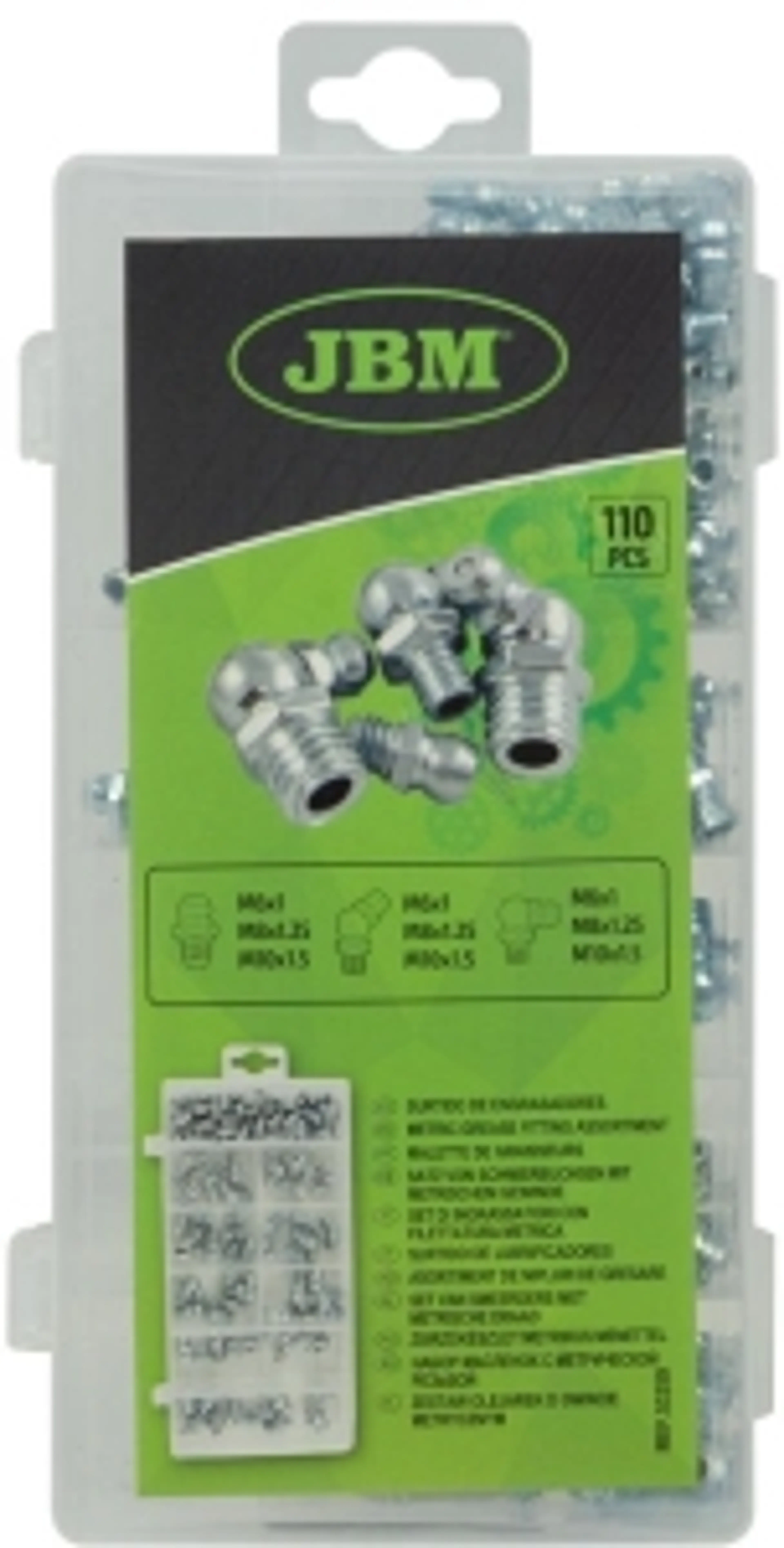 SURTIDO DE ENGRASADORES 110PCS