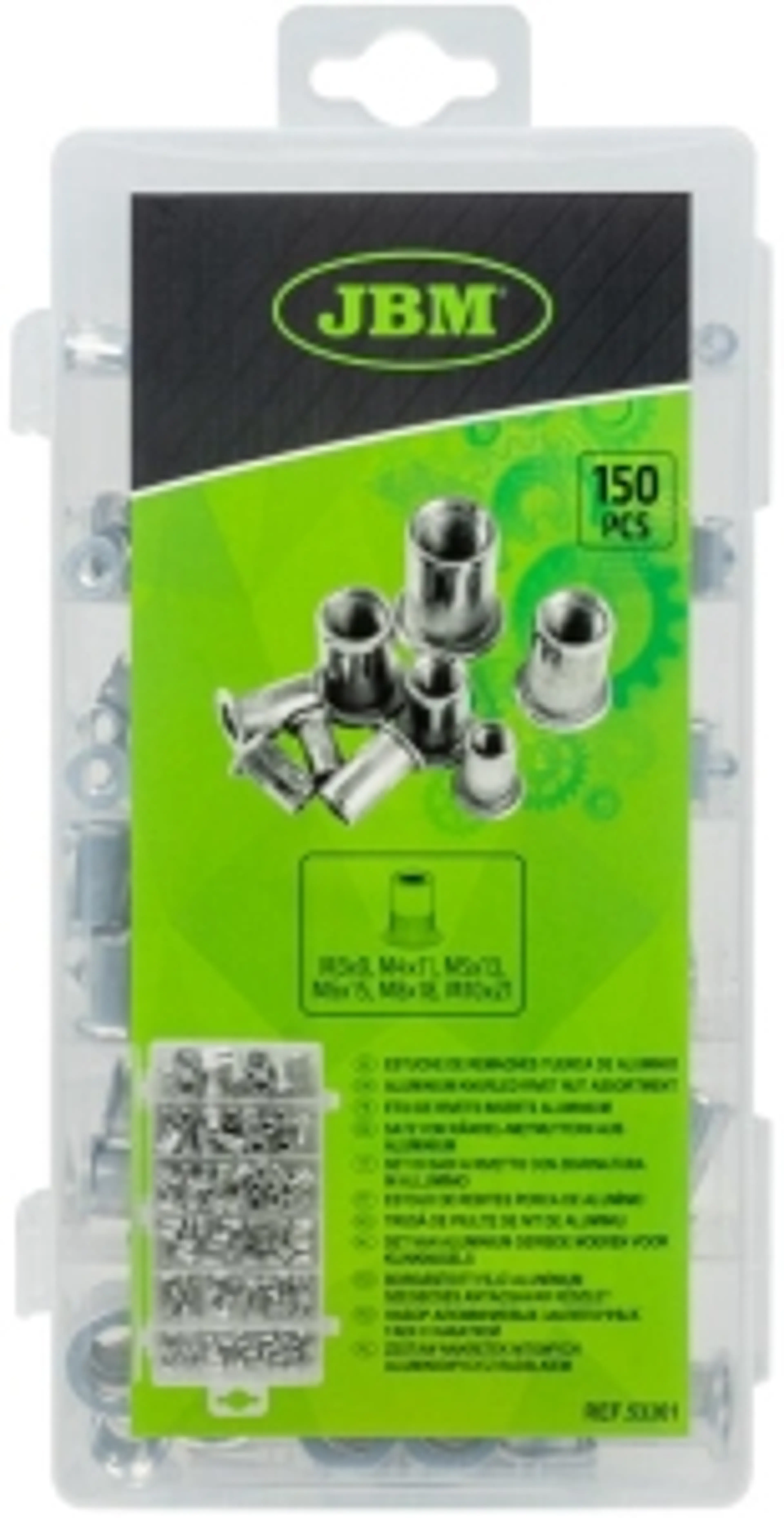 ESTUCHE DE REMACHES TUERCA DE...