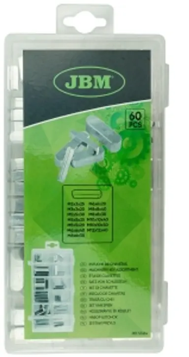 ESTUCHE DE CHAVETAS 60PCS