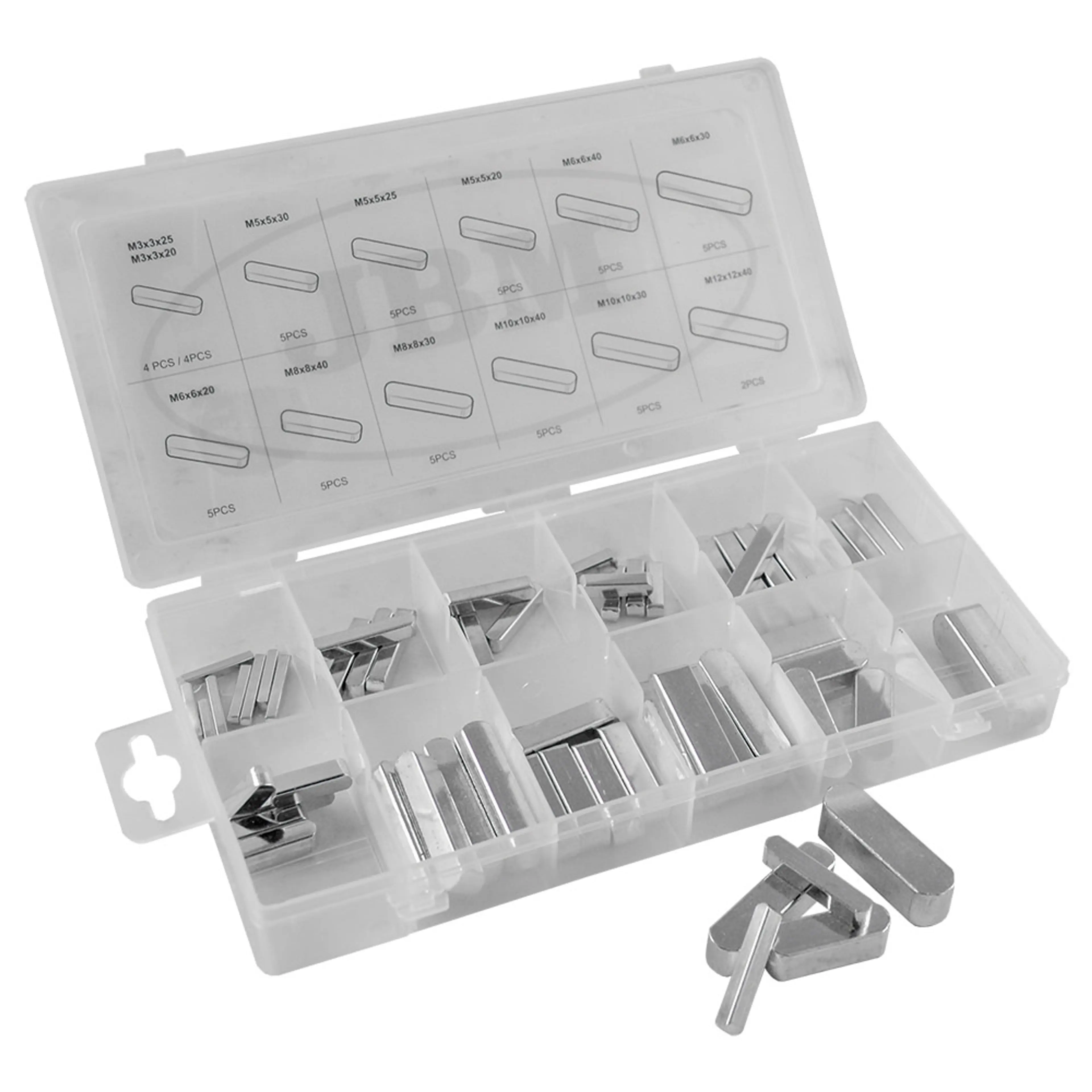 ESTUCHE DE CHAVETAS 60PCS