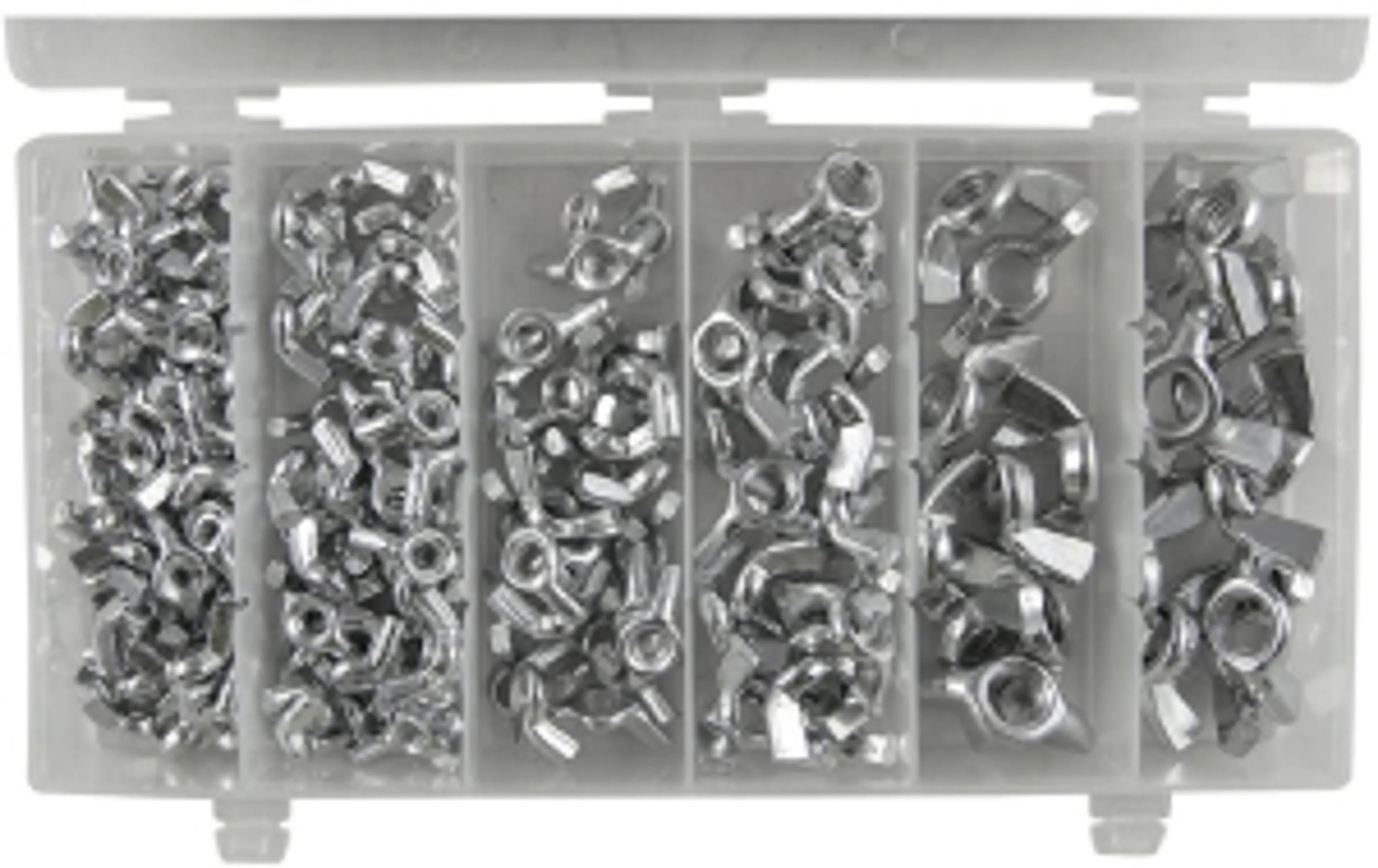 ESTUCHE DE TUERCAS MARIPOSA 150PCS