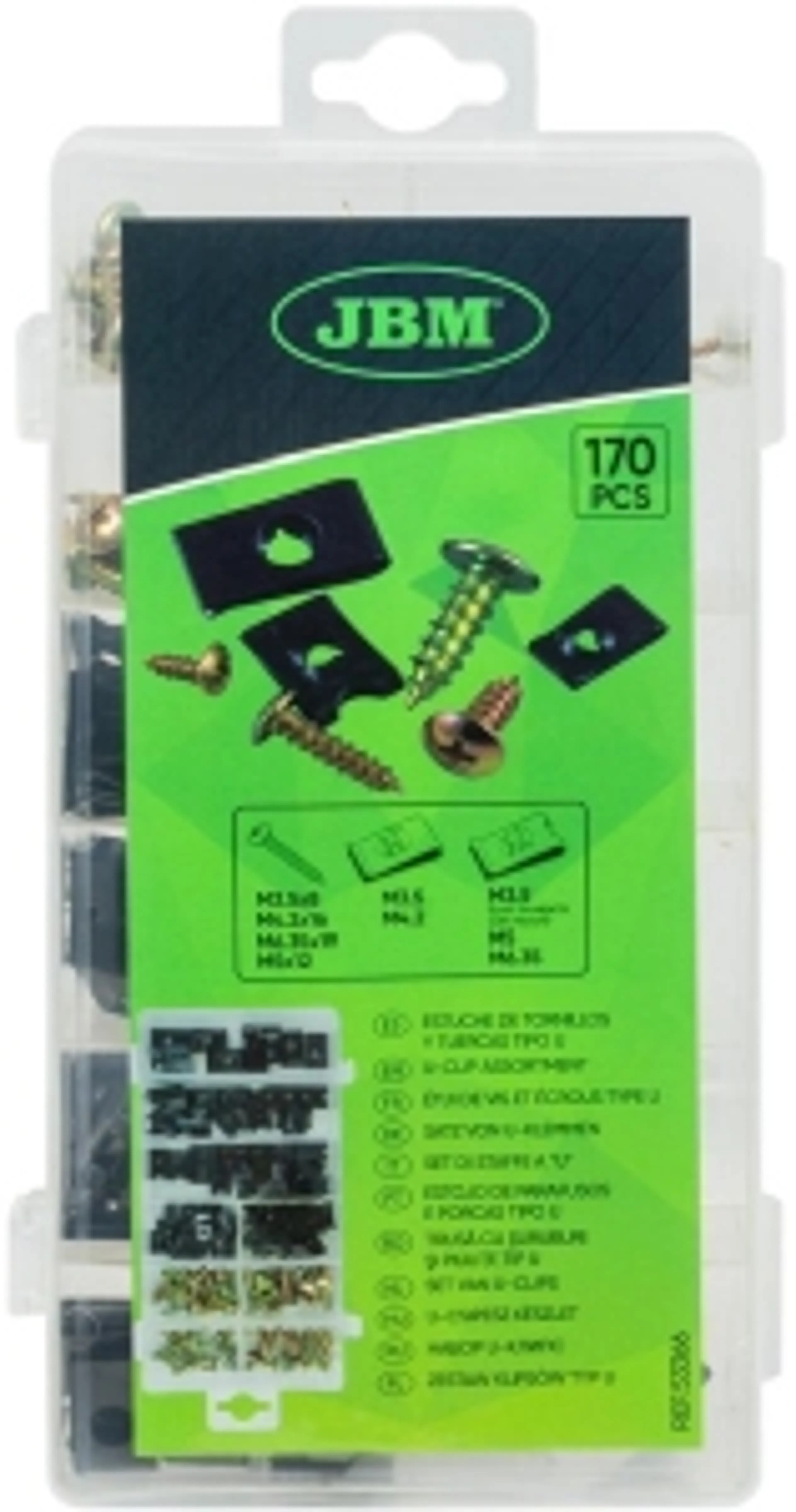 ESTUCHE DE TORNILLOS Y TUERCAS...