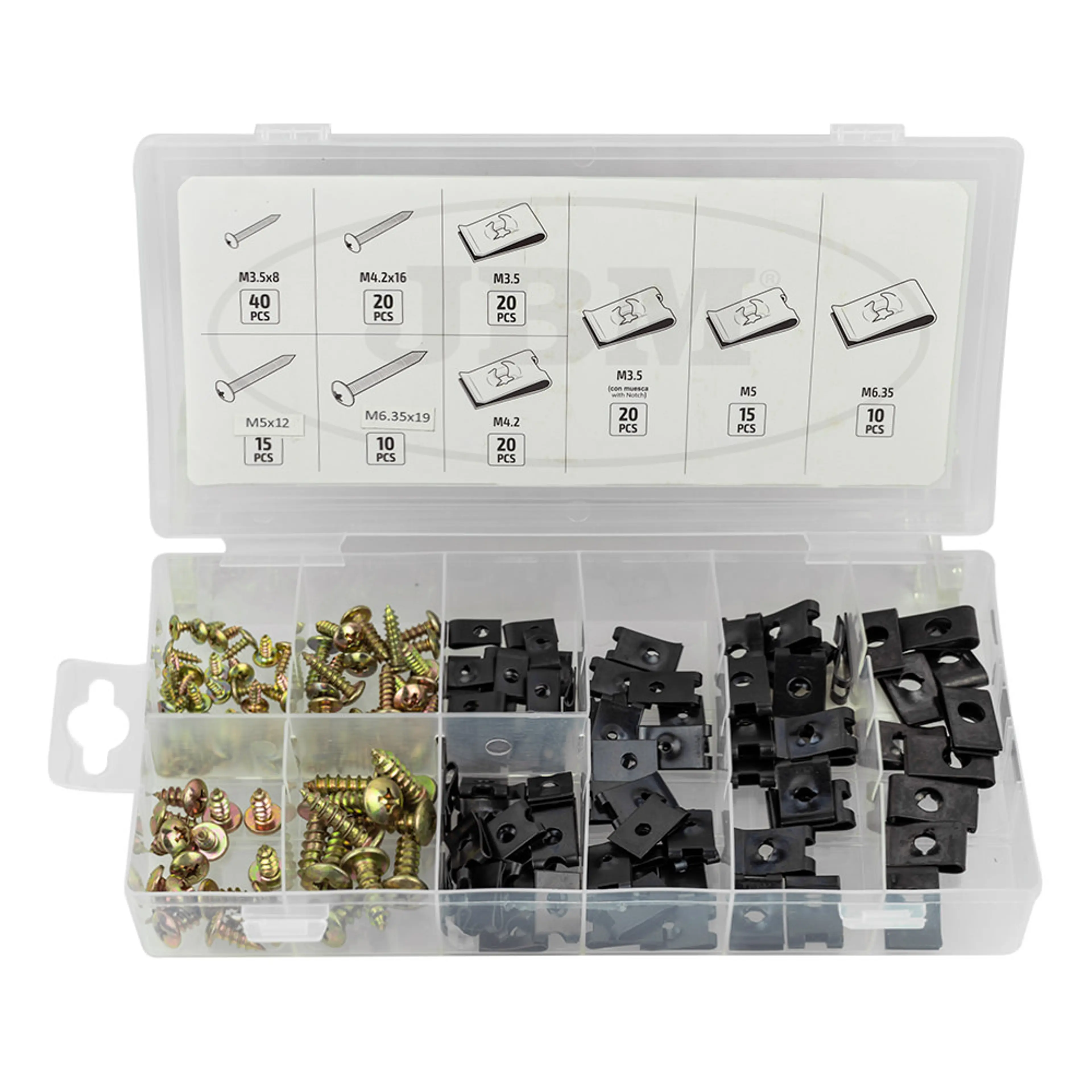 ESTUCHE DE TORNILLOS Y TUERCAS...