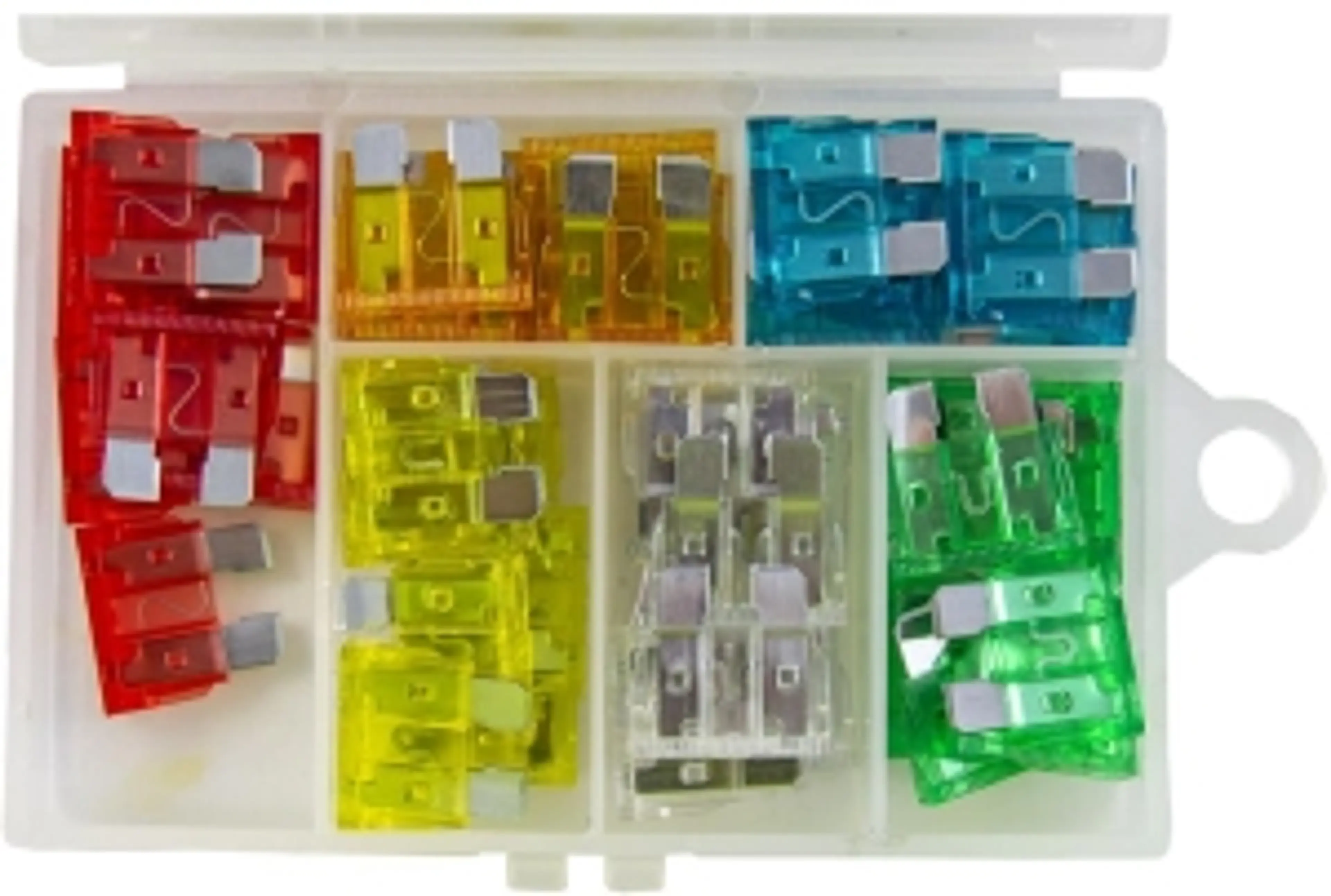 ESTUCHE DE FUSIBLES 48PCS