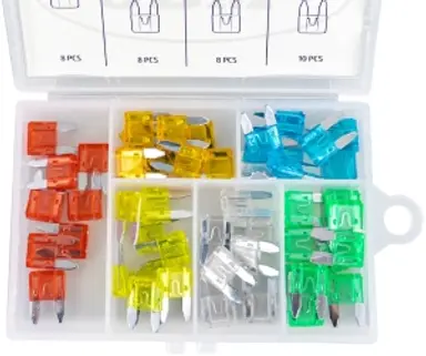 ESTUCHE DE MINI FUSIBLES 50PCS