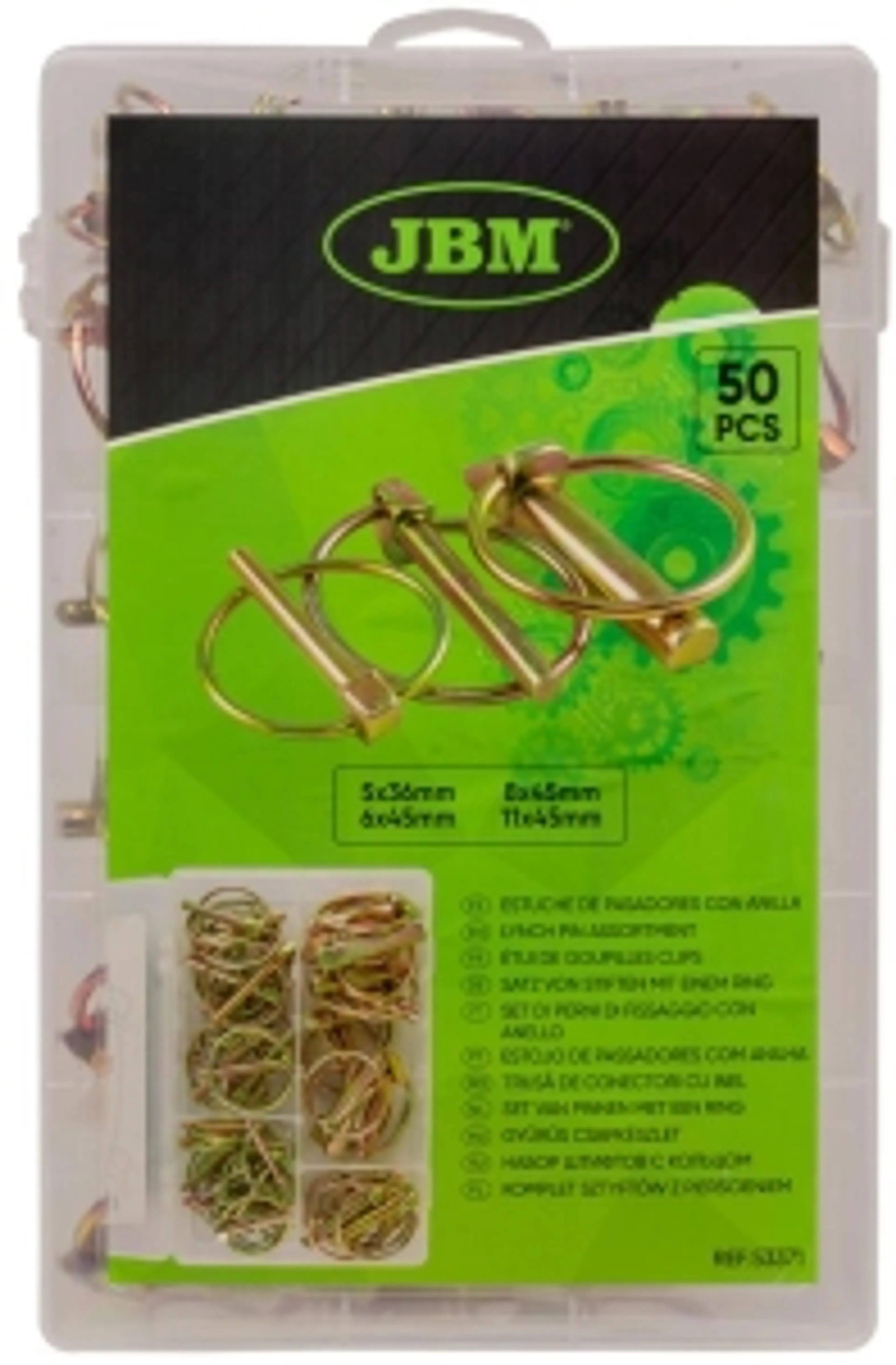 ESTUCHE DE PASADORES CON ANILLA...