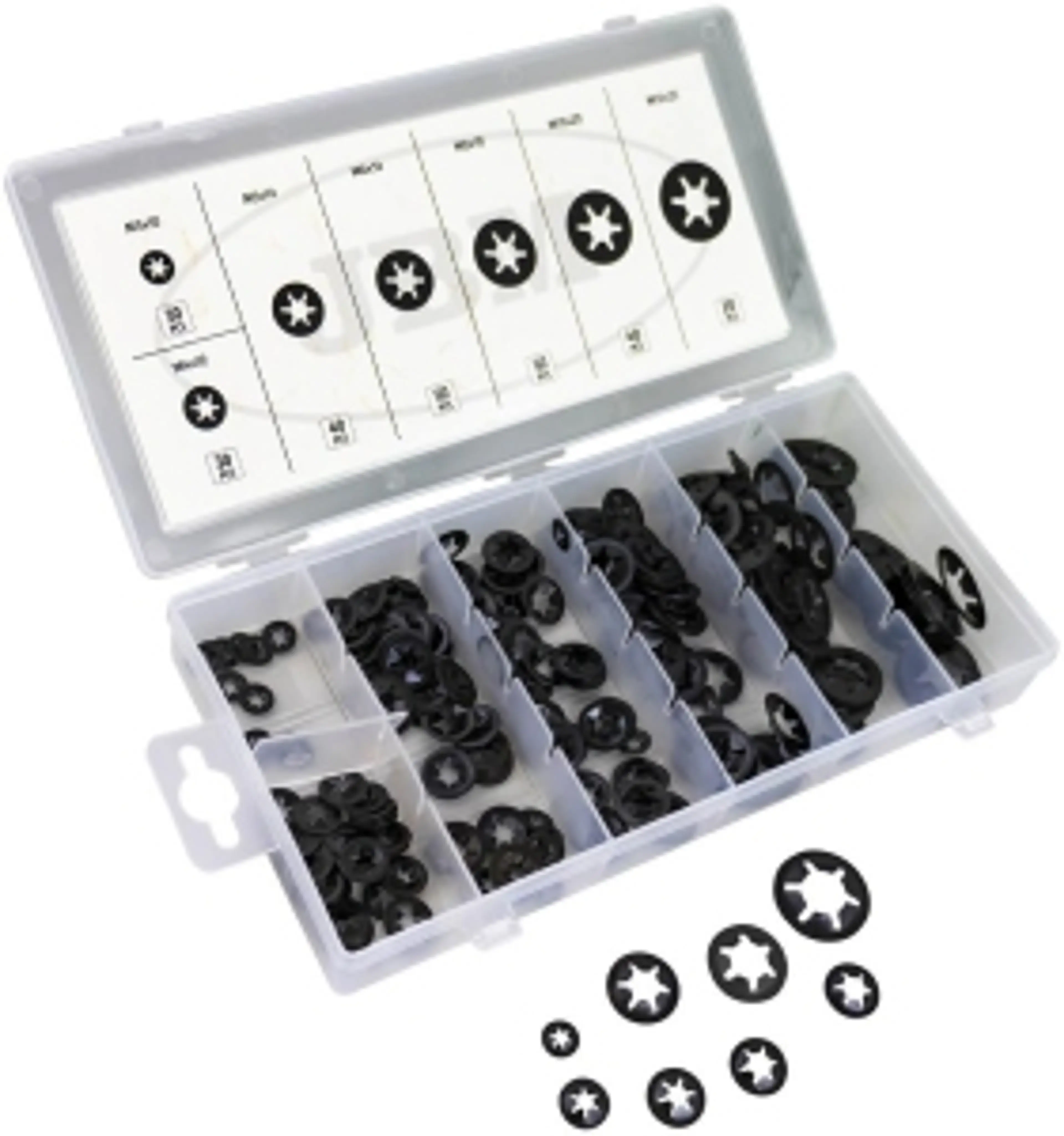 ESTUCHE DE ARANDELAS DENTADAS...