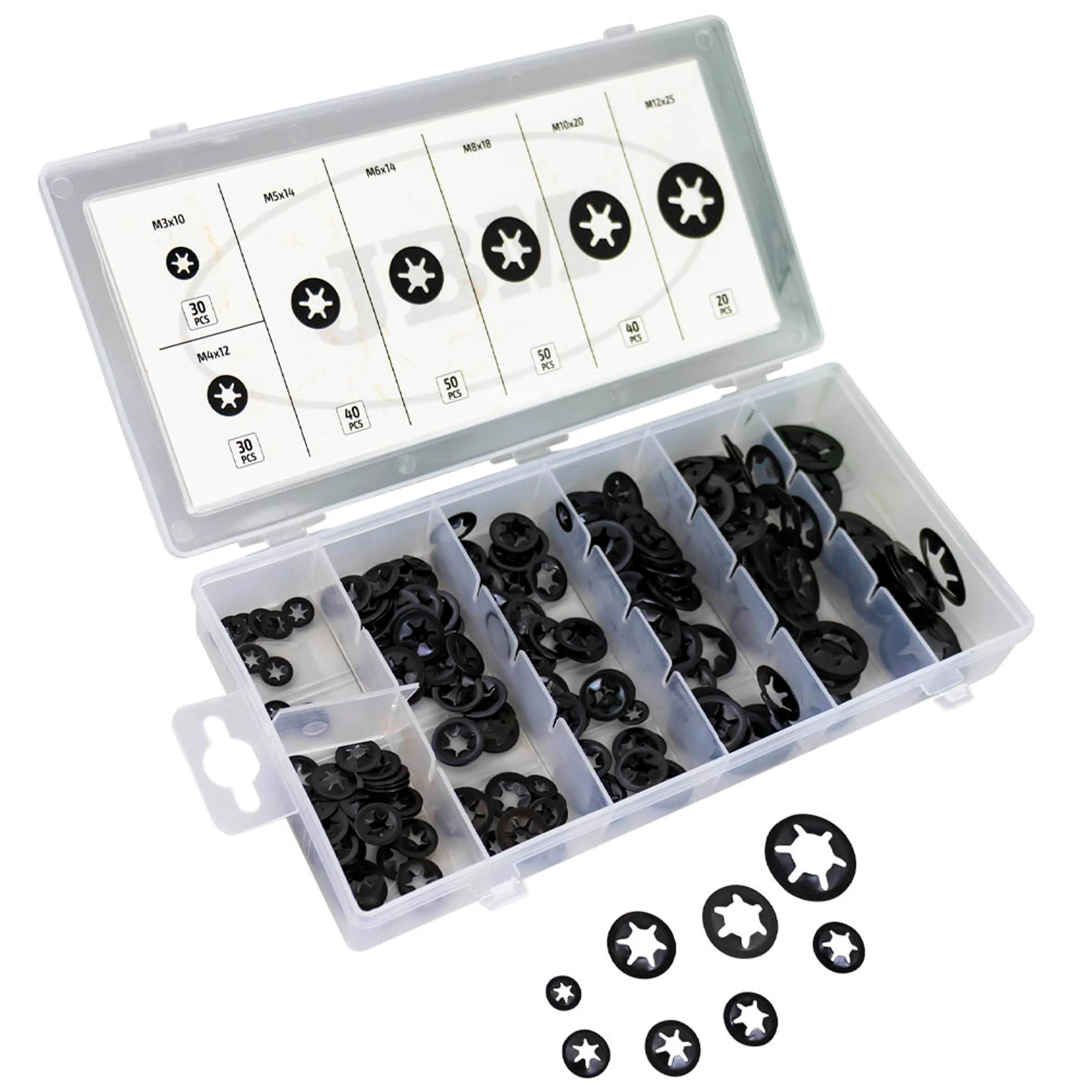 ESTUCHE DE ARANDELAS DENTADAS...