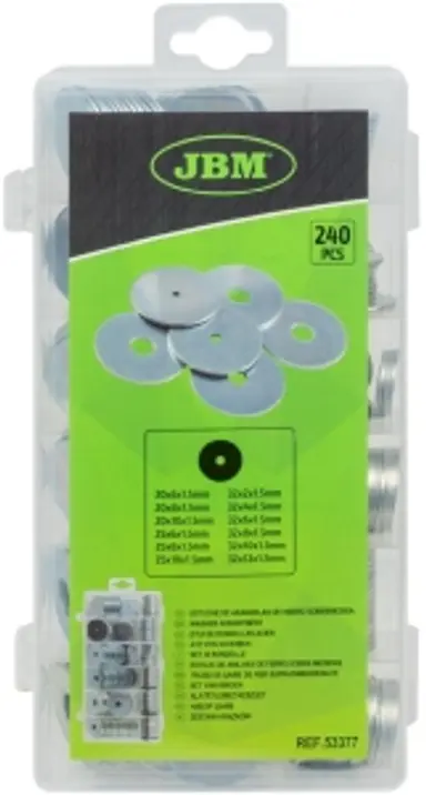 ESTUCHE DE ARANDELAS DE HIERRO...