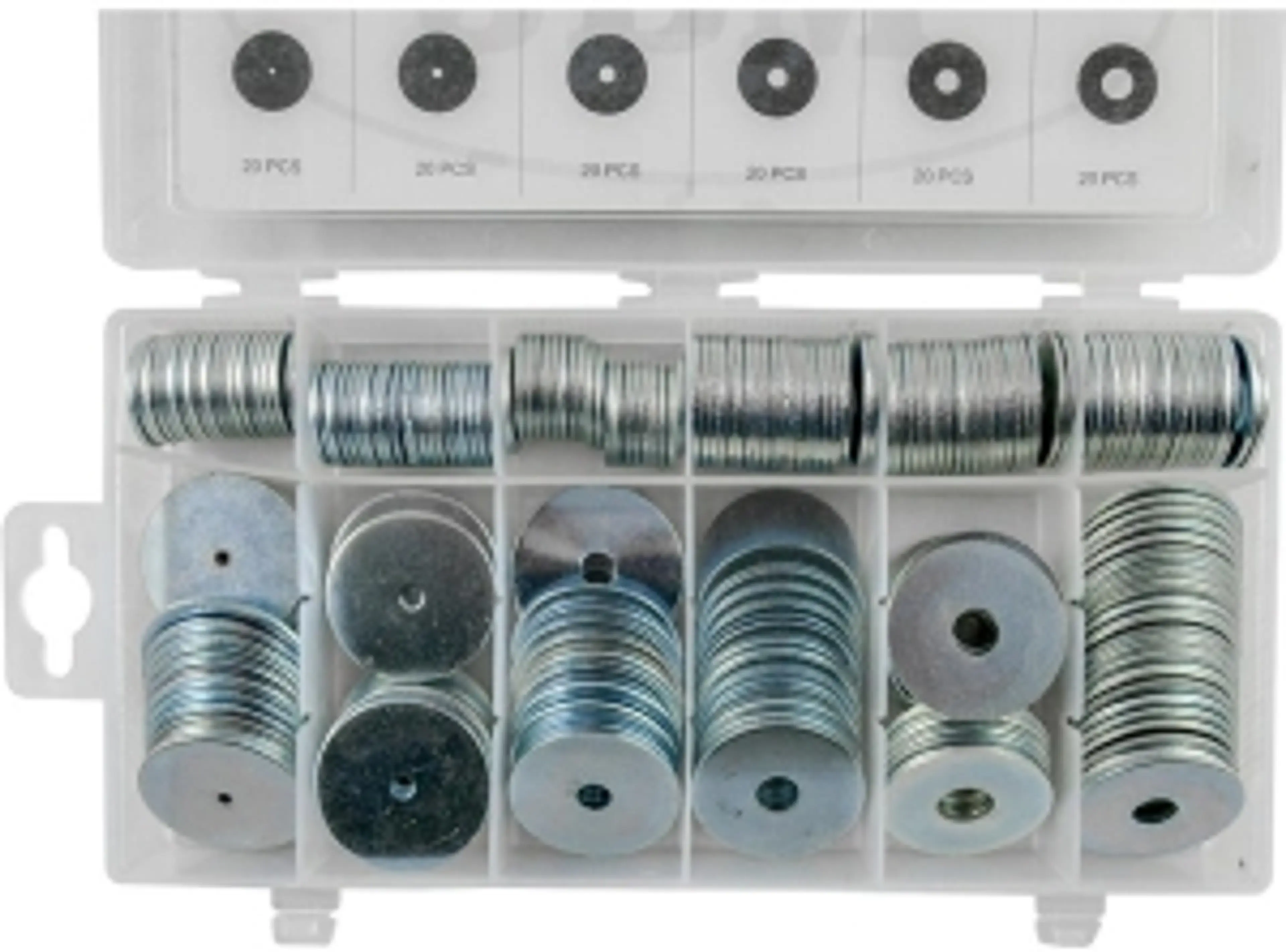 ESTUCHE DE ARANDELAS DE HIERRO...