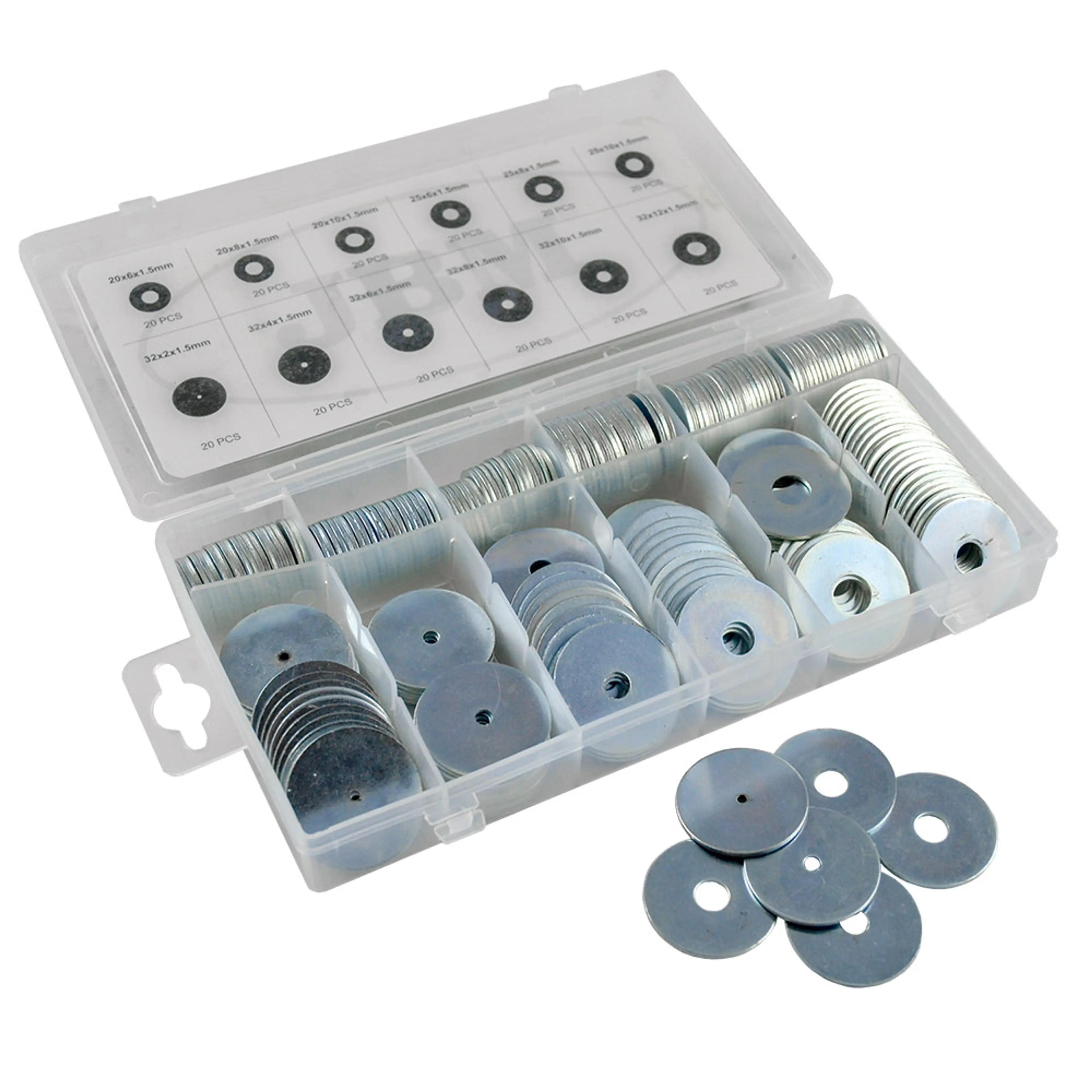 ESTUCHE DE ARANDELAS DE HIERRO...