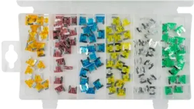 ESTUCHE DE MINI FUSIBLES 120PCS