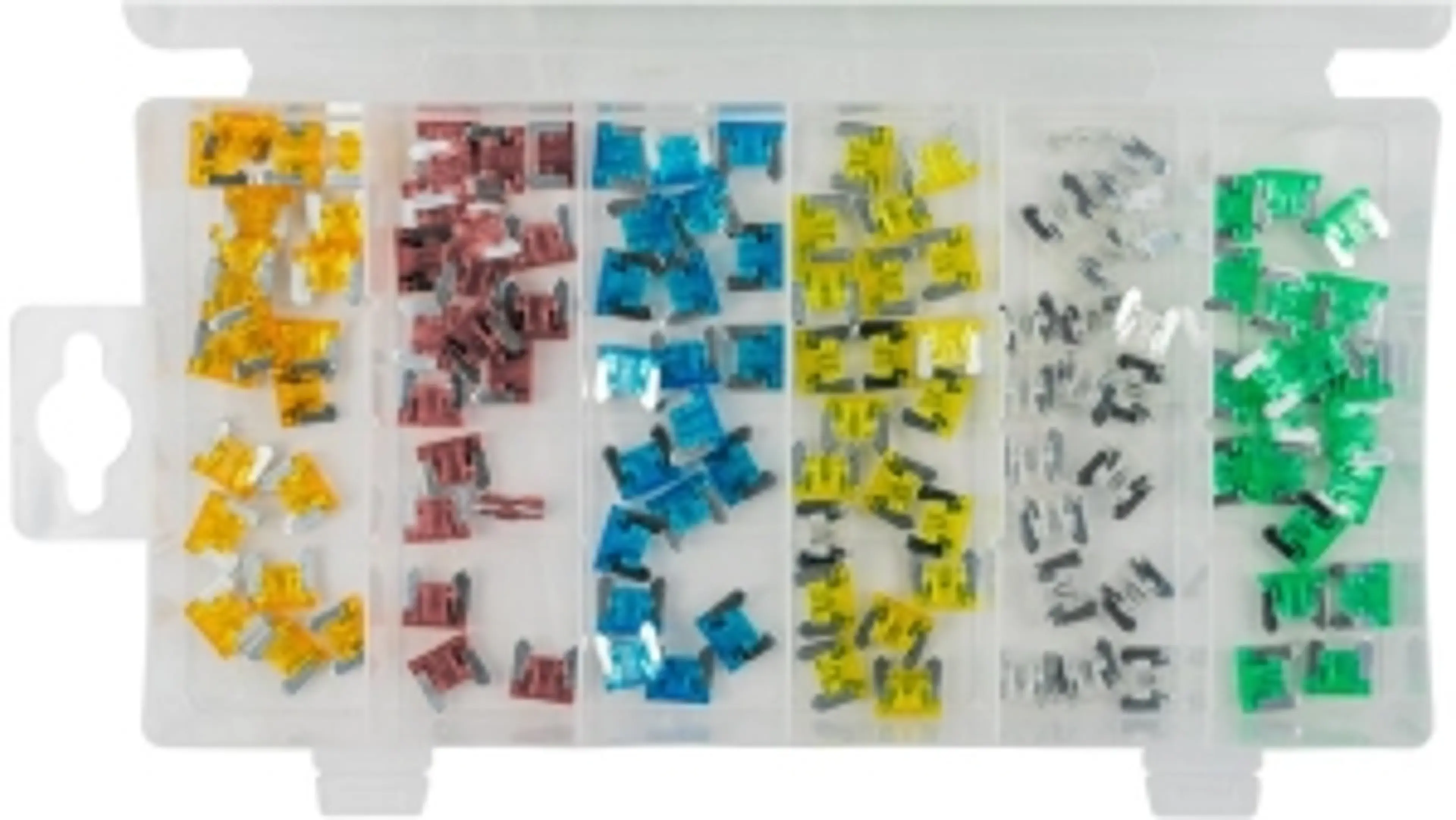ESTUCHE DE MINI FUSIBLES 120PCS