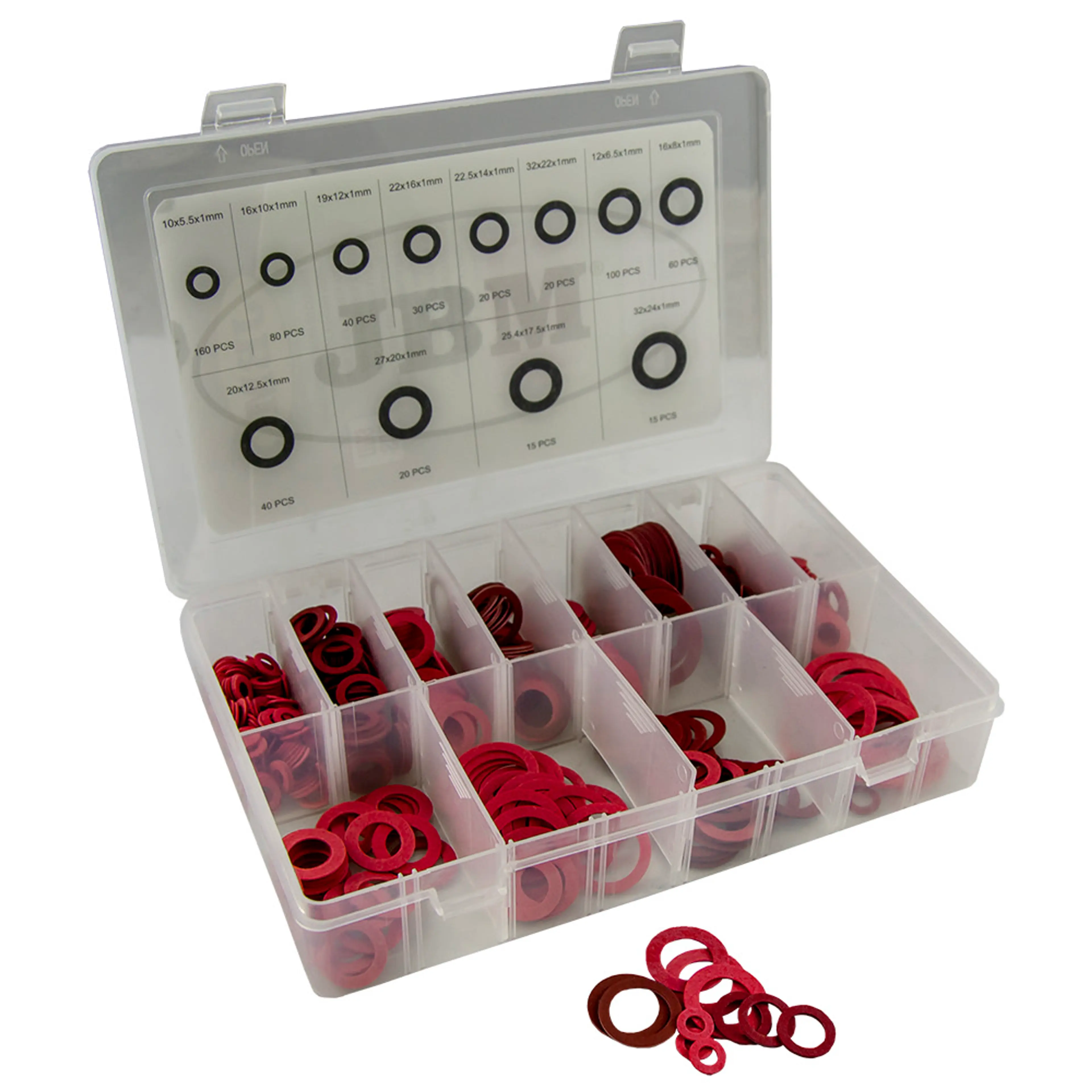 SURTIDO DE ARANDELAS DE FIBRA...