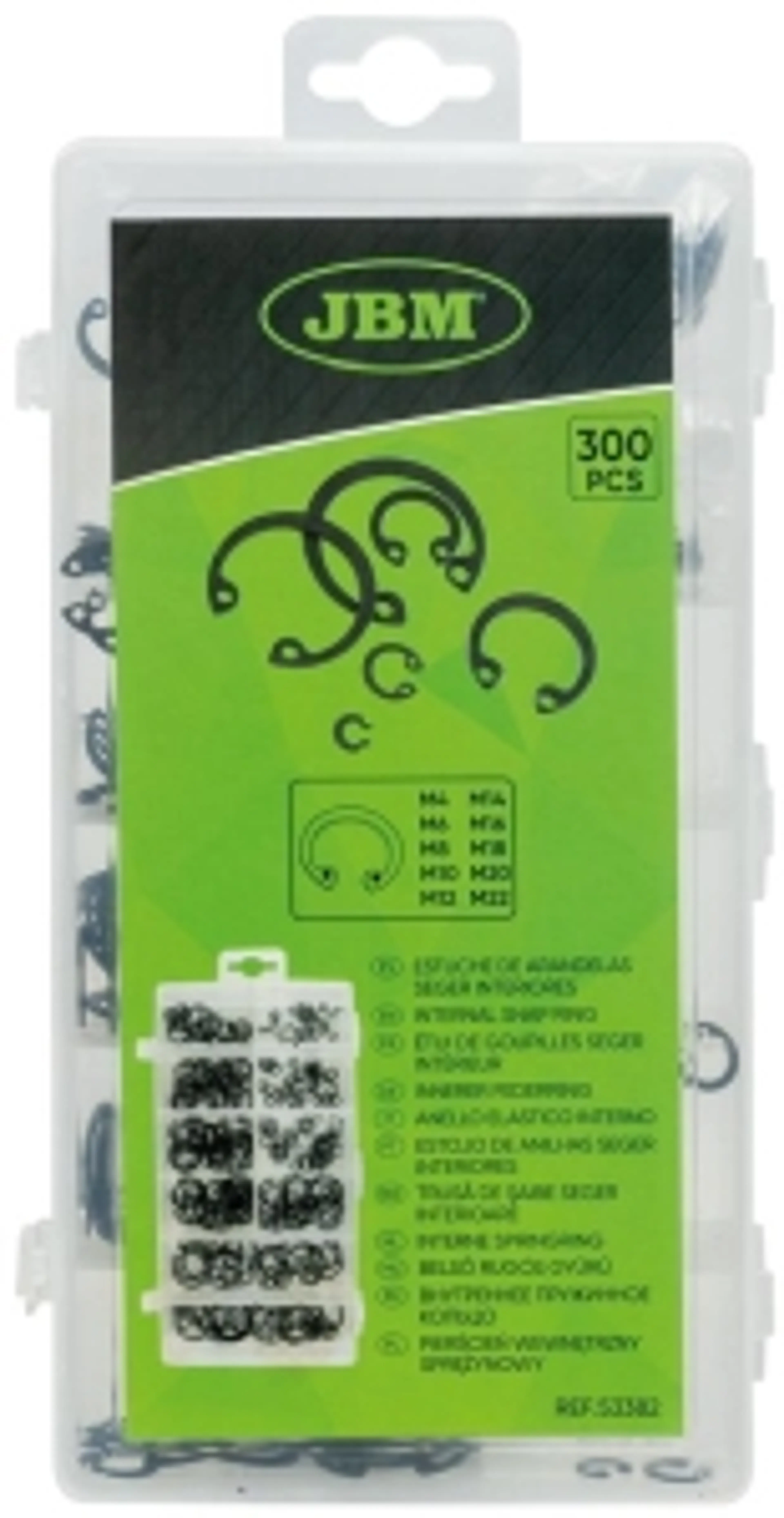 ESTUCHE DE ARANDELAS SEEGER...