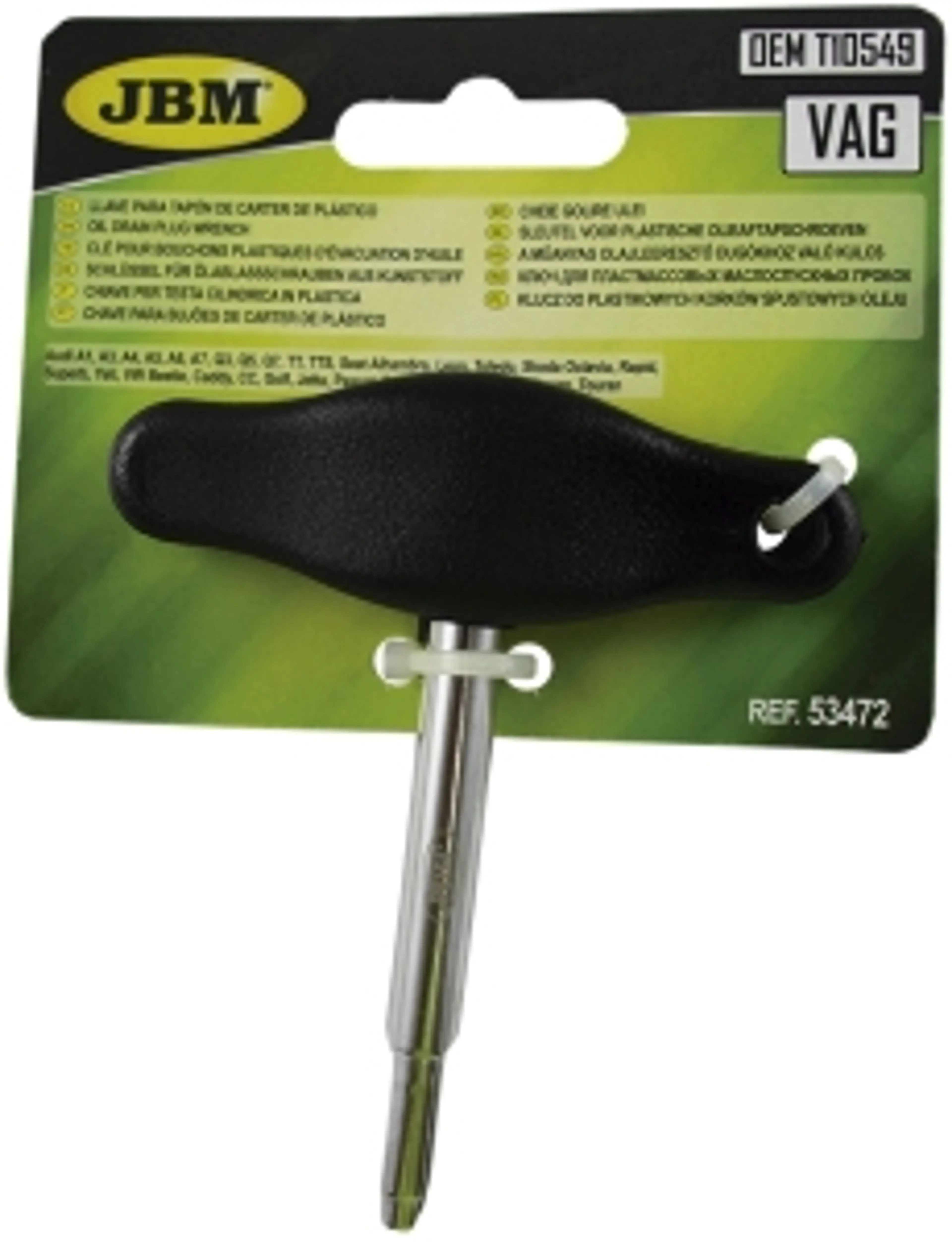 LLAVE PARA TAPÓN DE CÁRTER DE...