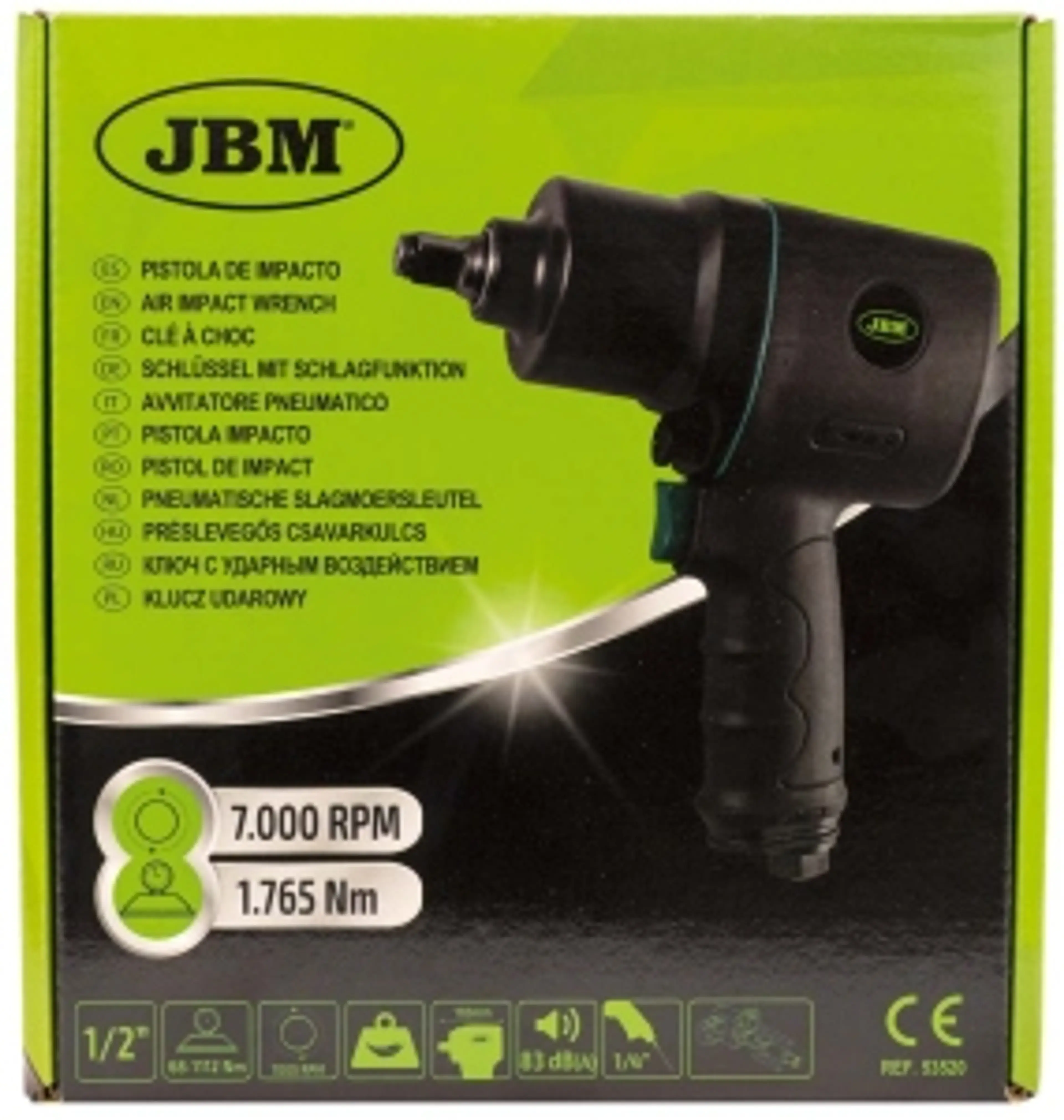 PISTOLA DE IMPACTO 1/2" 1756NM