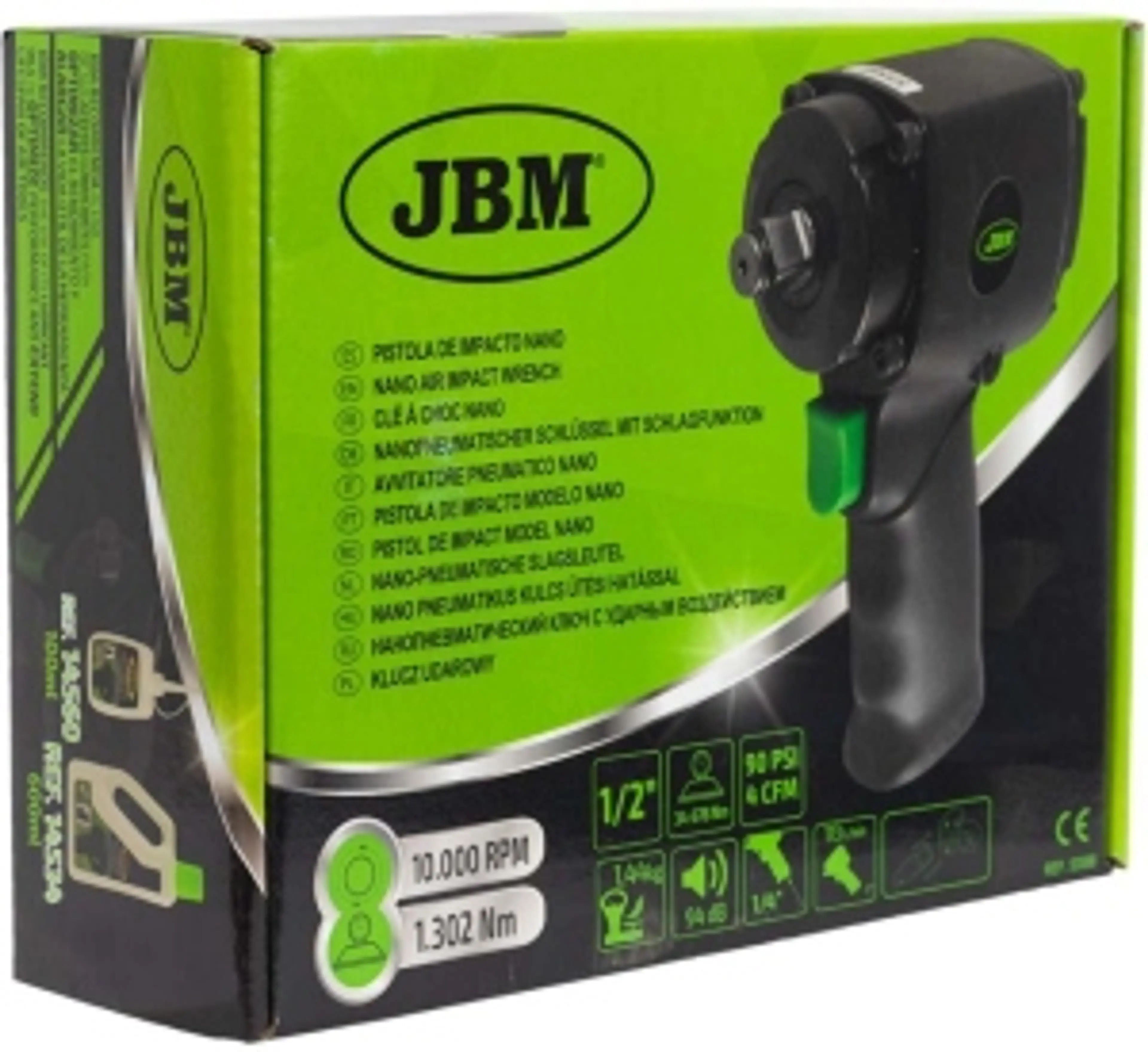 PISTOLA DE IMPACTO MINI 1/2" 1302NM