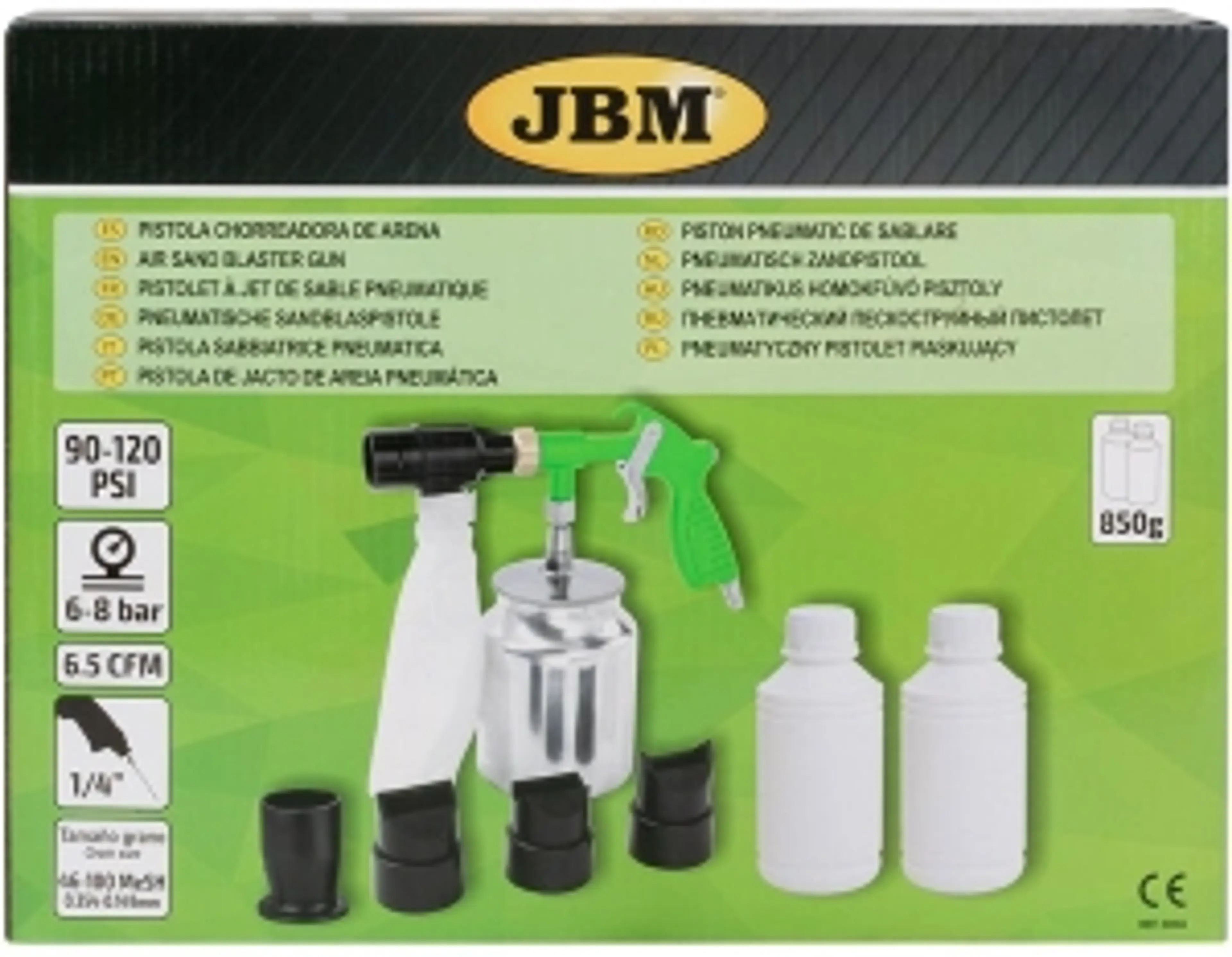 PISTOLA CHORREADORA DE ARENA