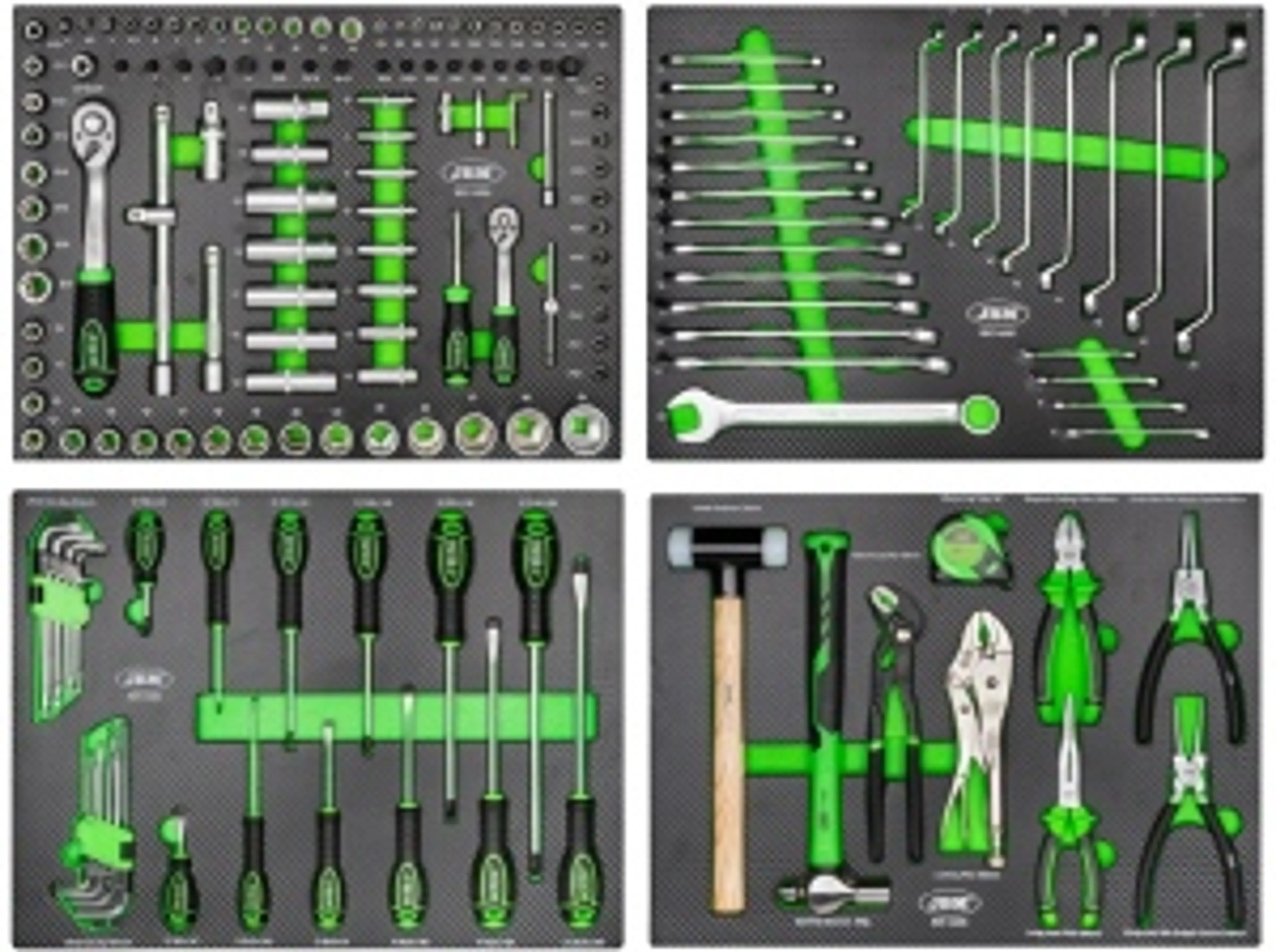 SET DE 4 MÓDULOS EVA CARBONO PARA..