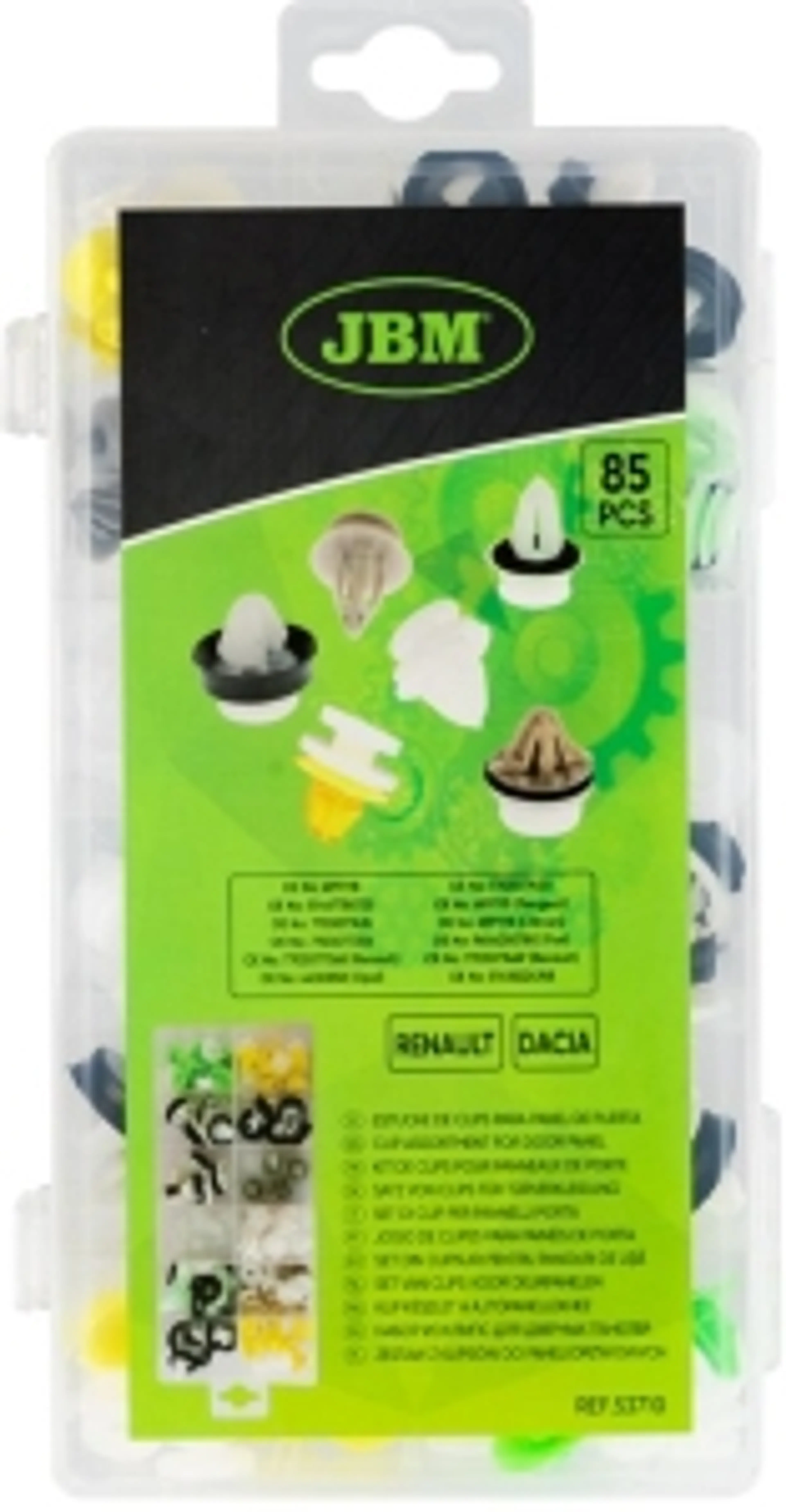 ESTUCHE DE CLIPS RENAULT/DACIA...