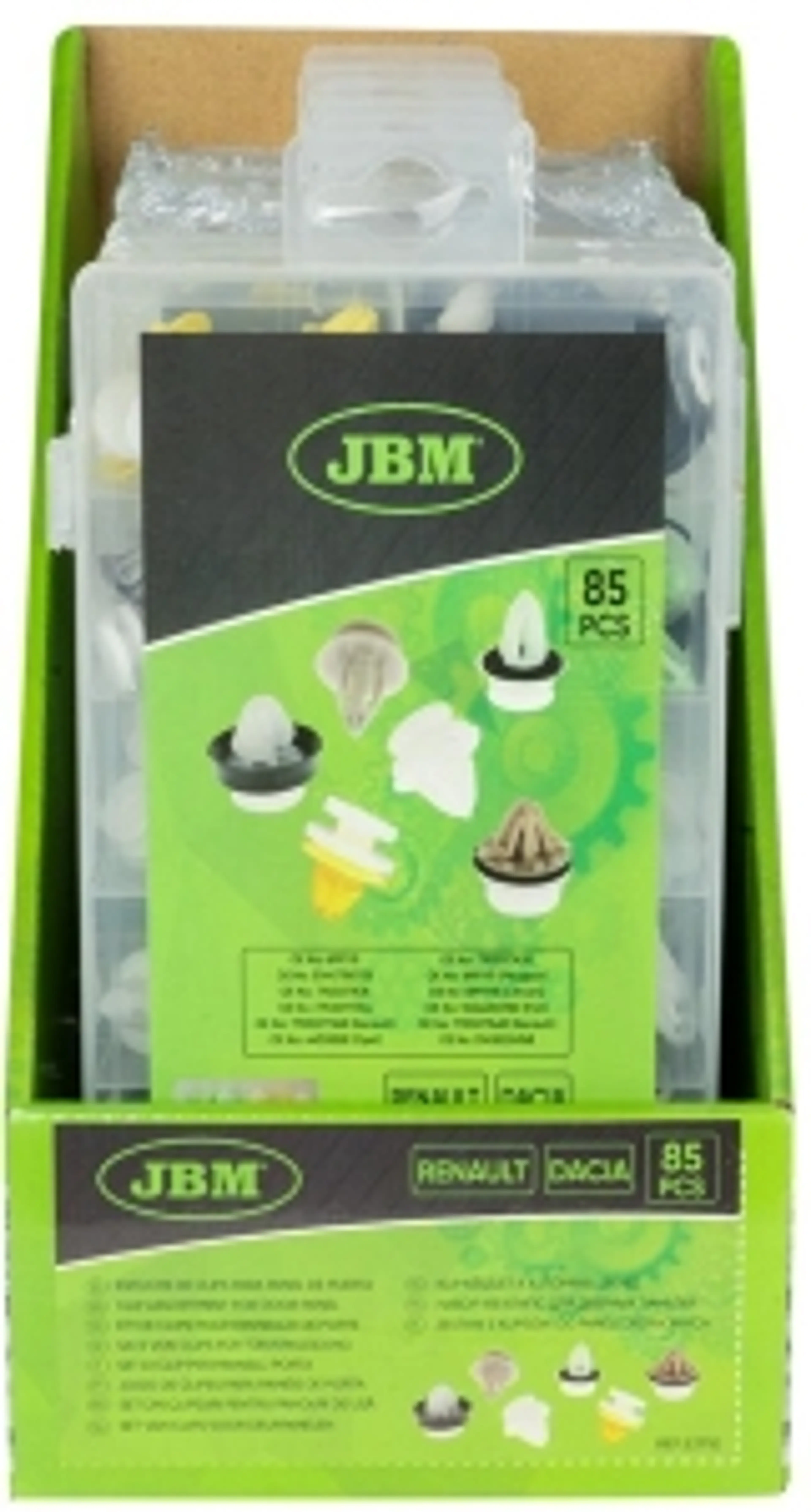 ESTUCHE DE CLIPS RENAULT/DACIA...