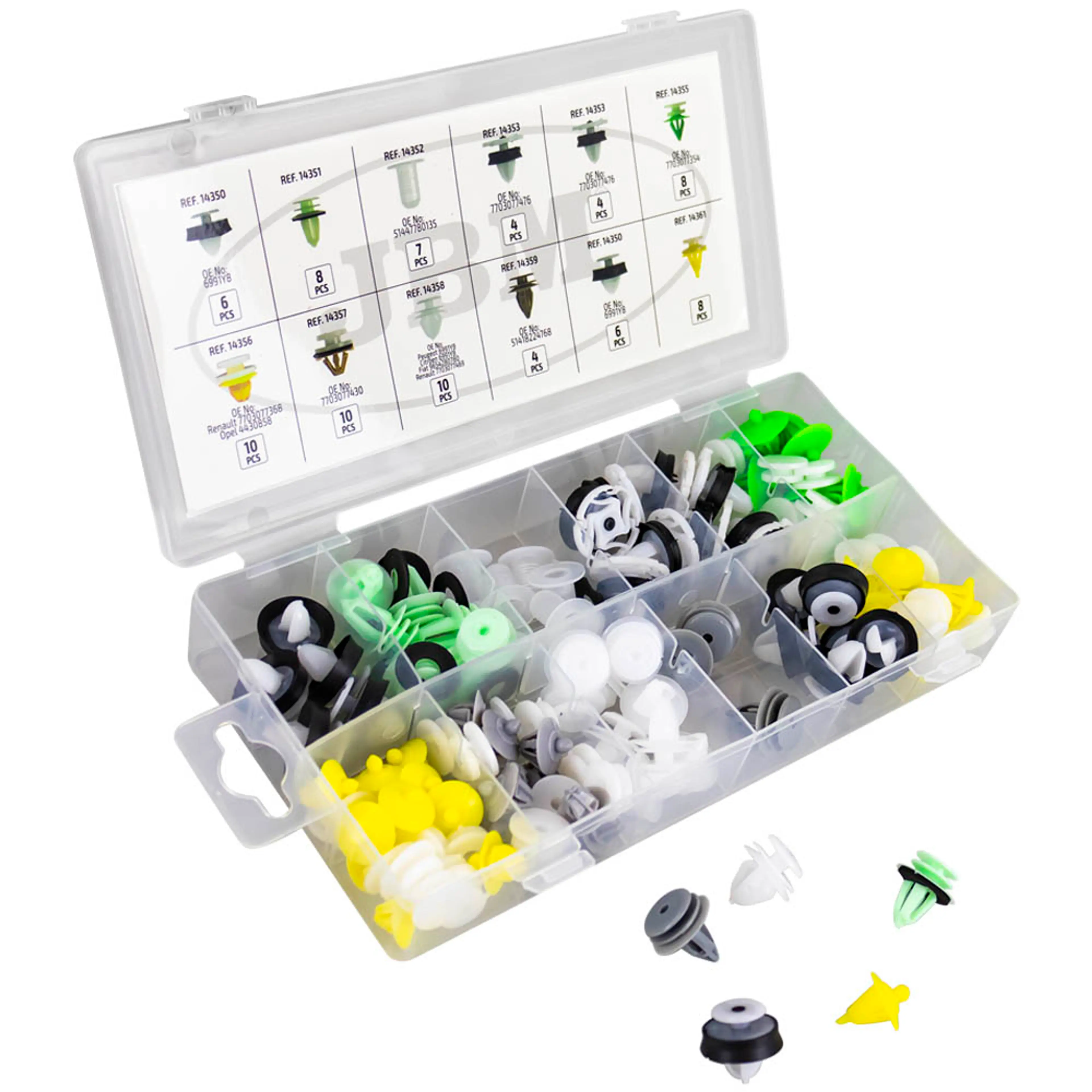 ESTUCHE DE CLIPS RENAULT/DACIA...