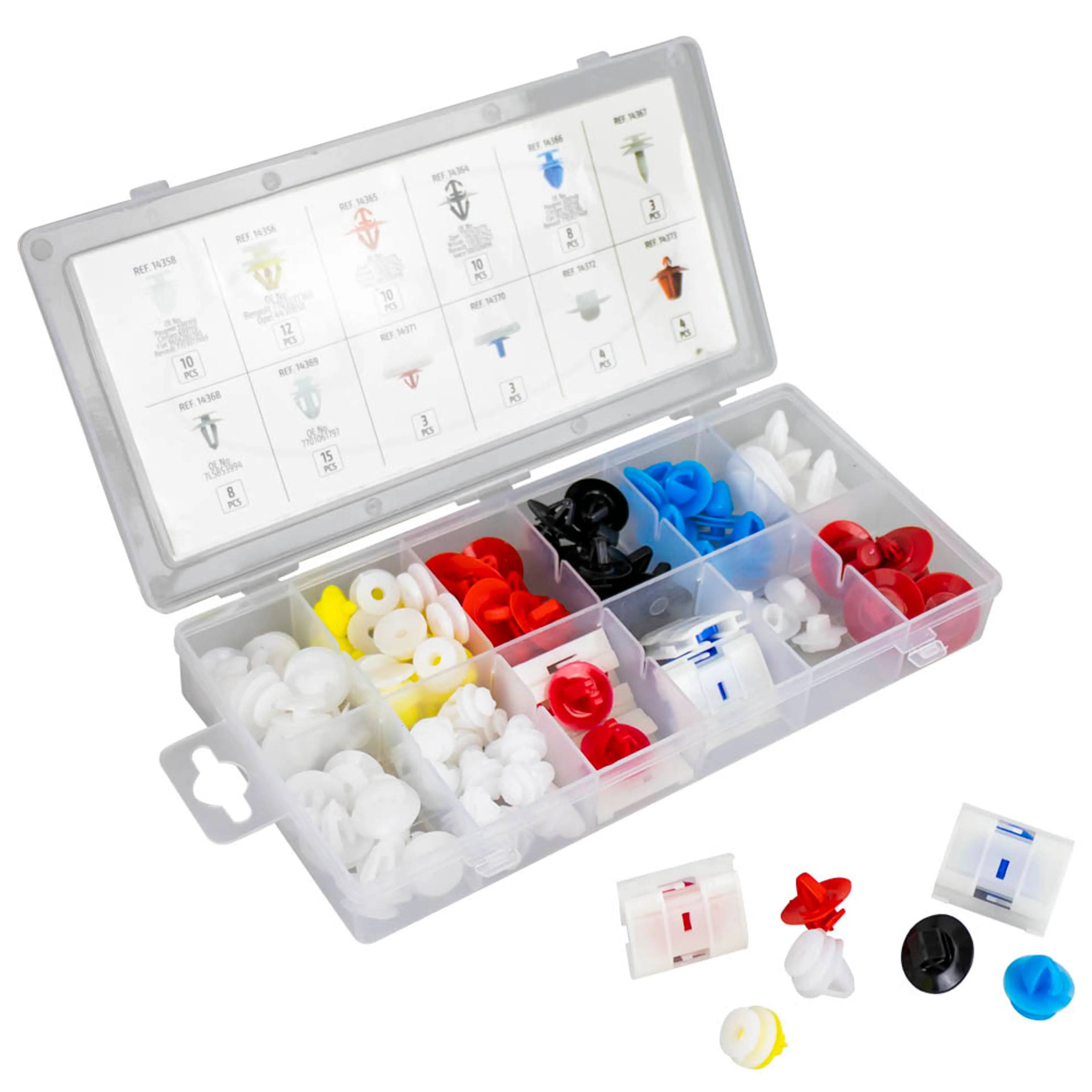 ESTUCHE DE CLIPS RENAULT/DACIA...