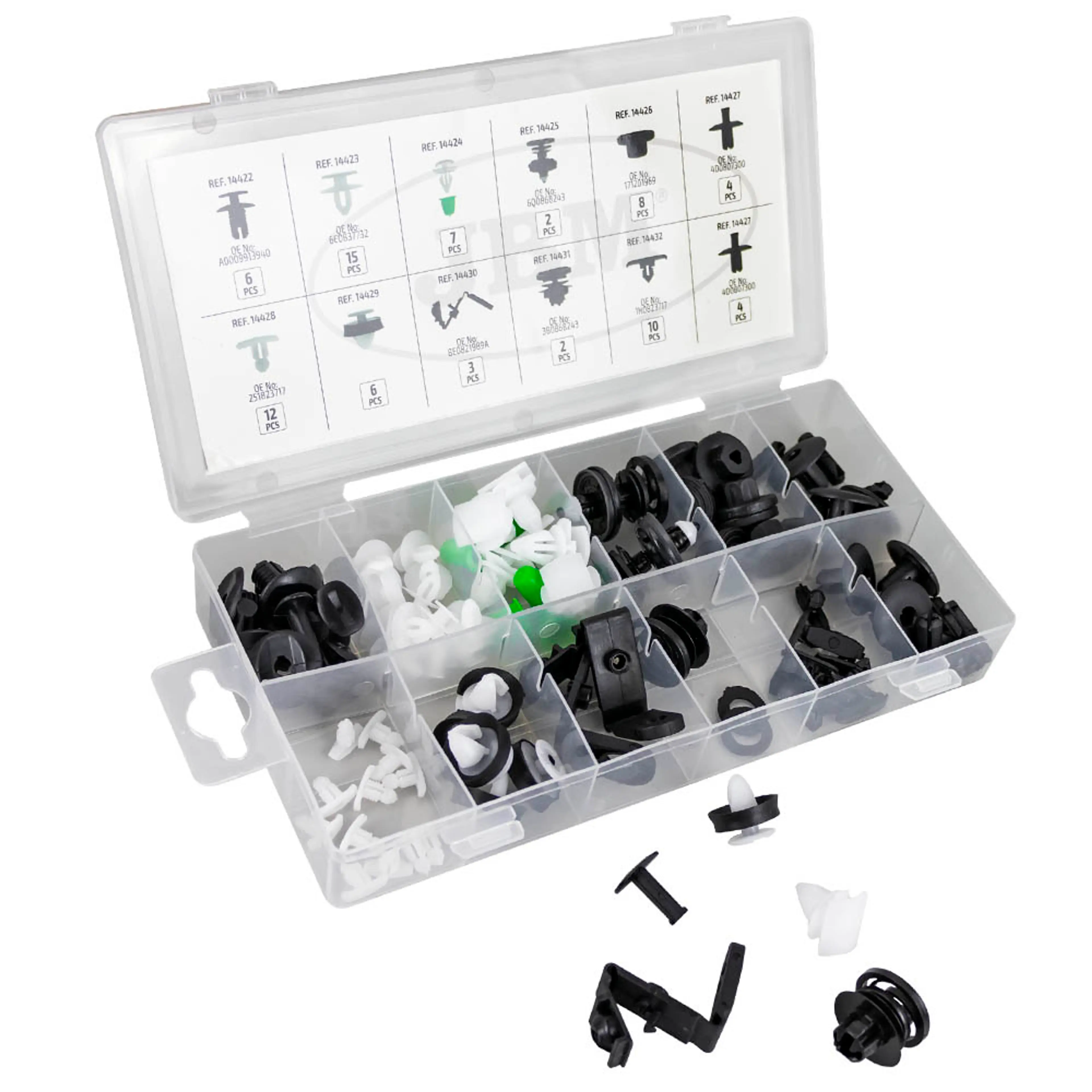 ESTUCHE DE CLIPS VAG/SEAT/SKODA...