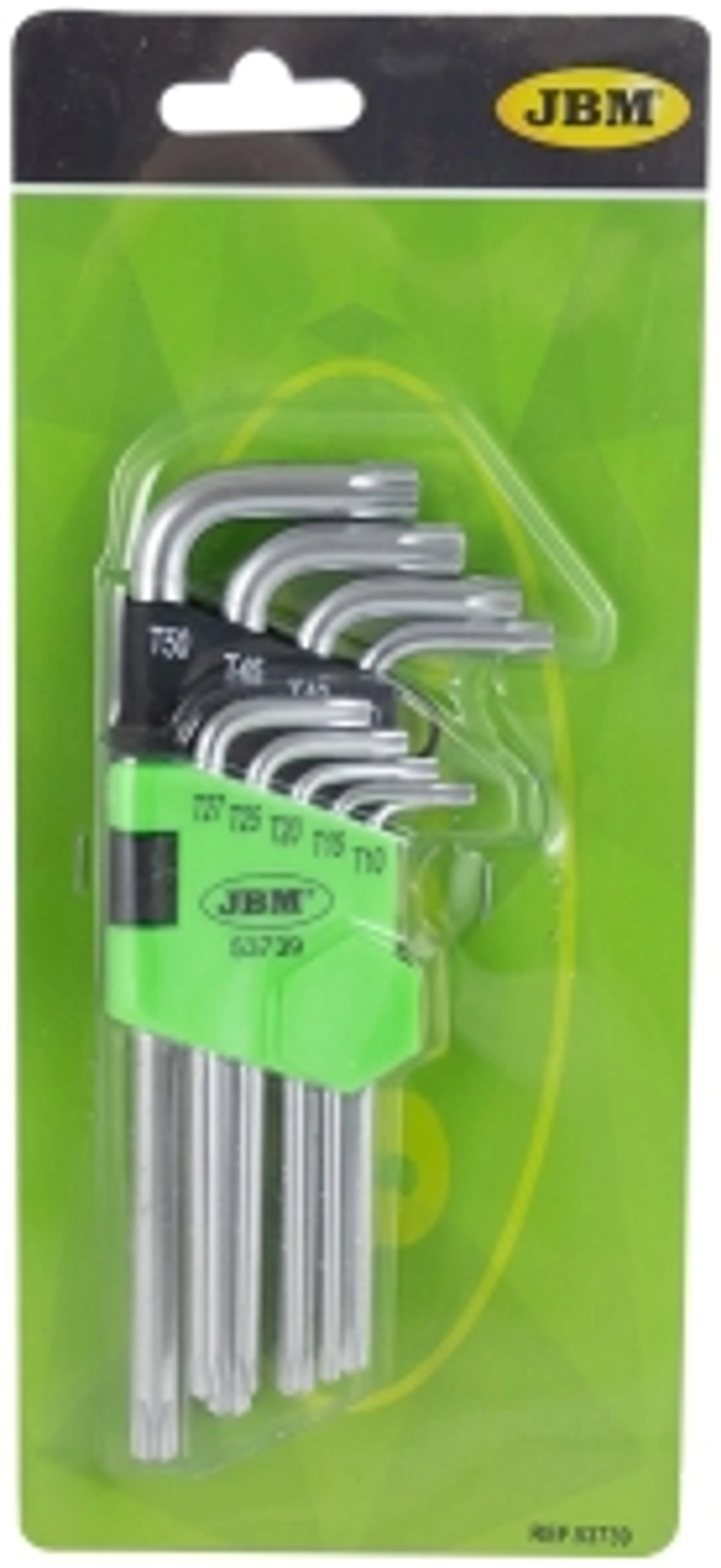 SET DE 9 LLAVES TORX LARGAS