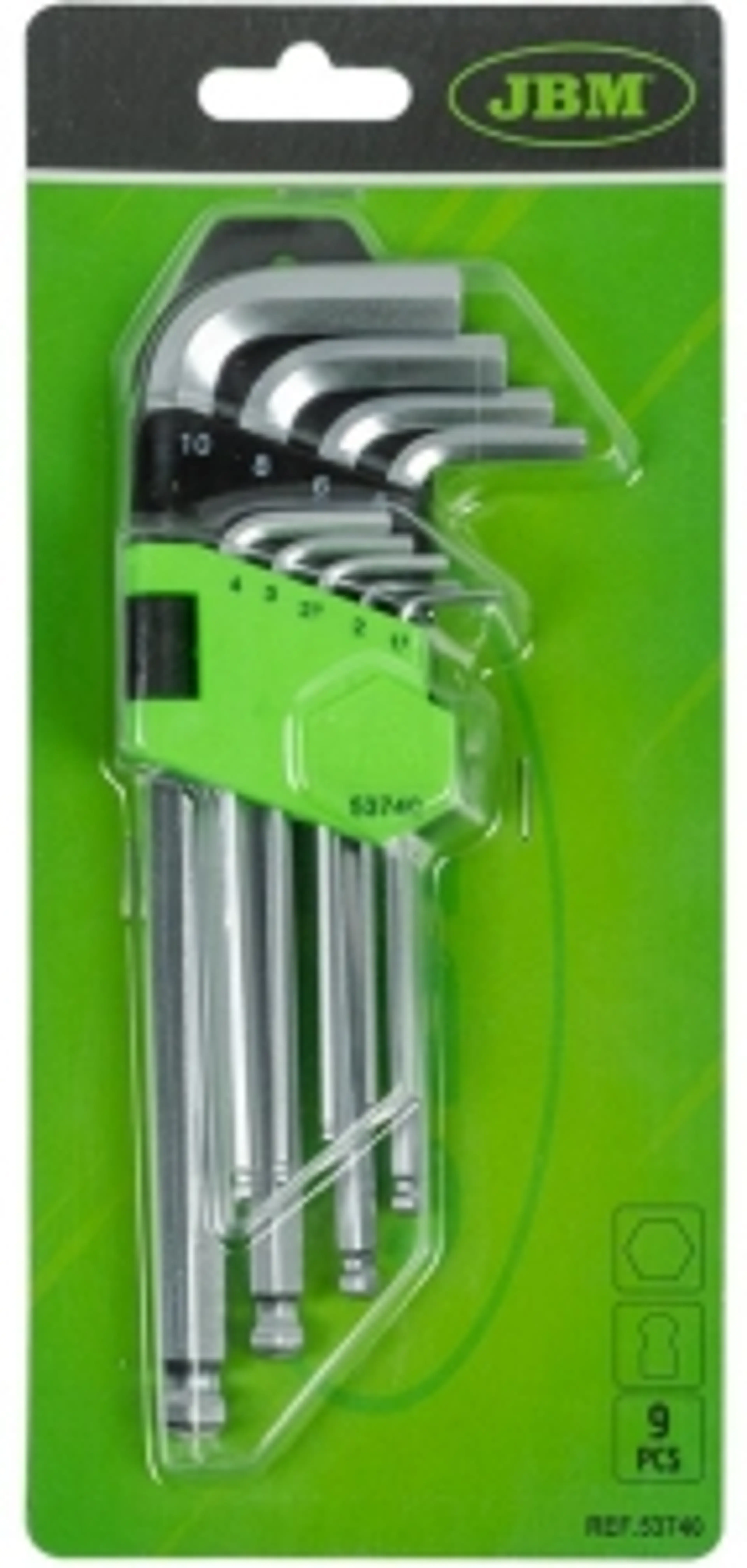 SET DE 9 LLAVES ALLEN LARGAS CON...